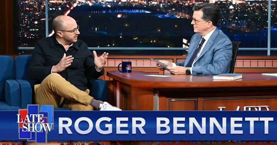 Downieville superfan Roger Bennett on The Late Show with Stephen Colbert