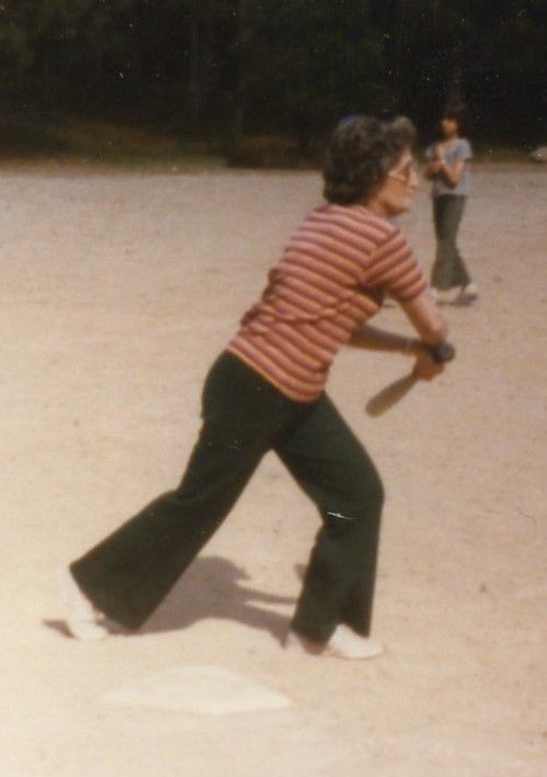 Even Alleghany School Cook Iris Davis gets in on the action Plum Valley 1980