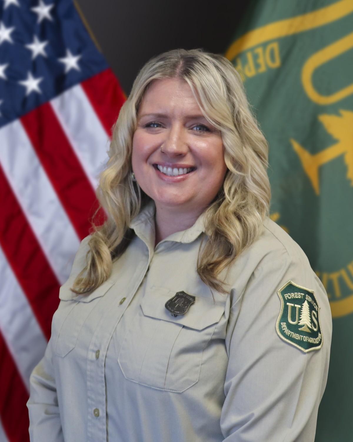 Deputy Forest Supervisor Amber Waters.