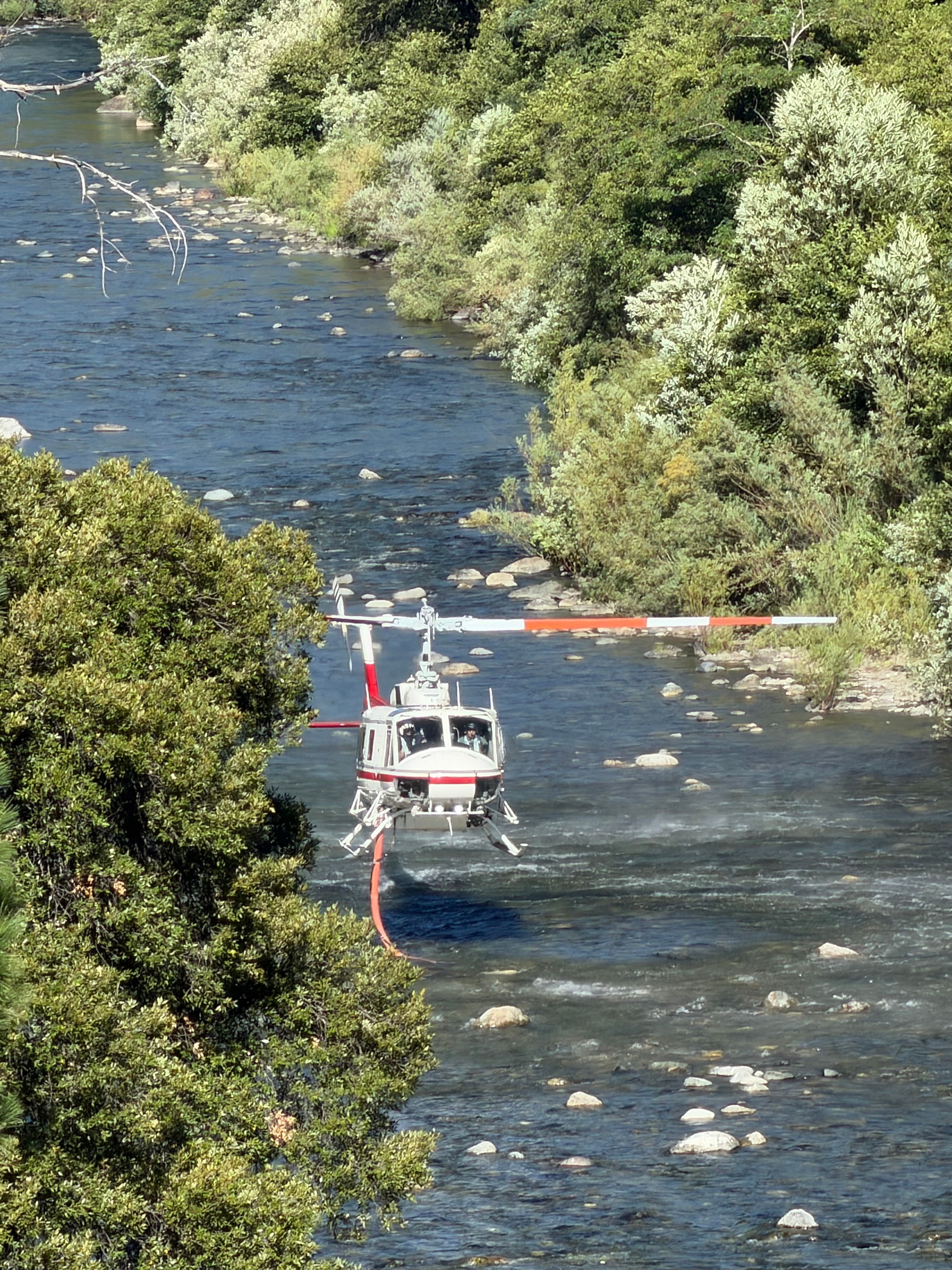 Crews Halt Pliocene Fire Southeast of Goodyears Bar