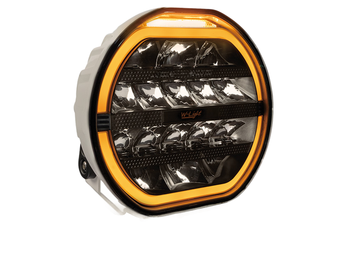 W-Light Fury 9" White 9000Lm/5500K