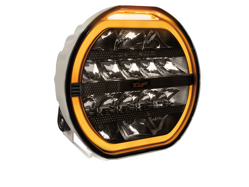 W-Light Fury 9" White 9000Lm/5500K