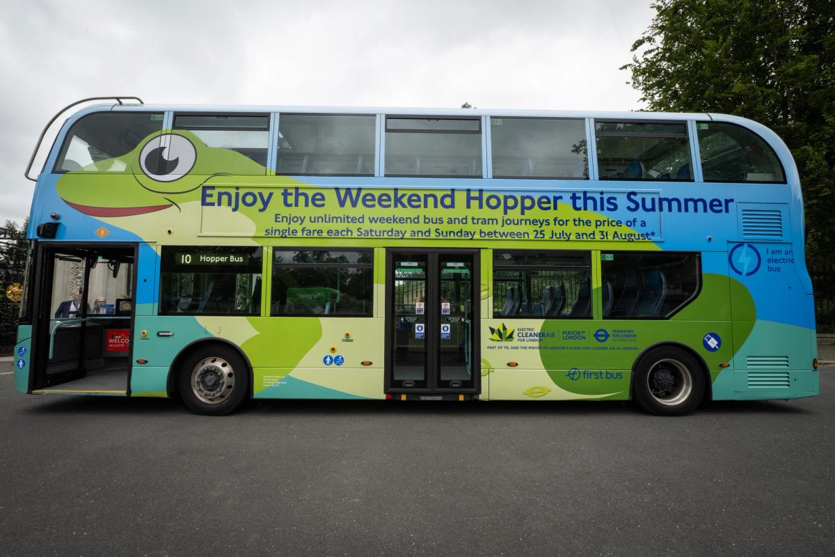 Weekend Hopper bus savings for summer