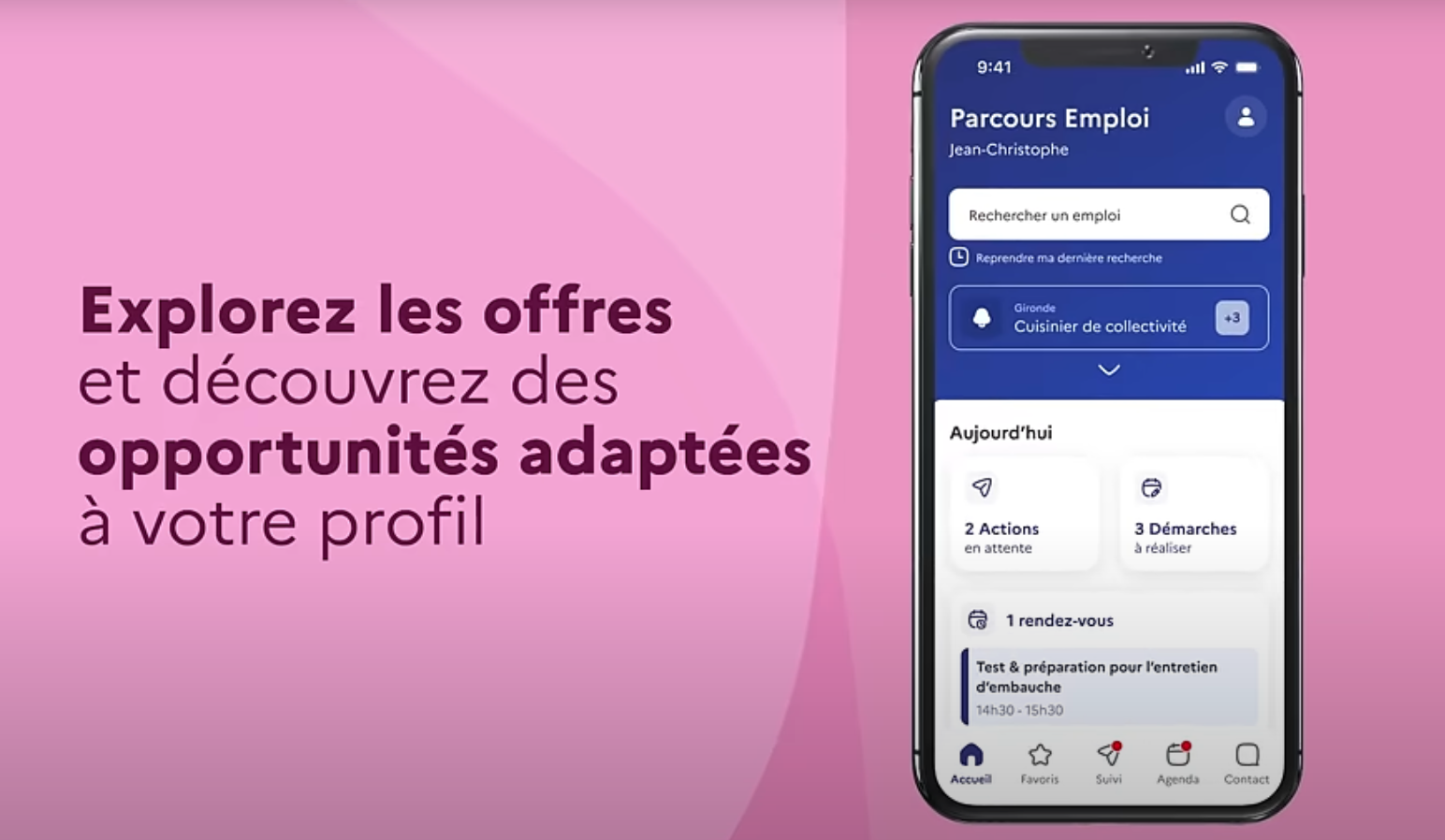 L'application mobile "Mes Offres" devient "Parcours Emploi"