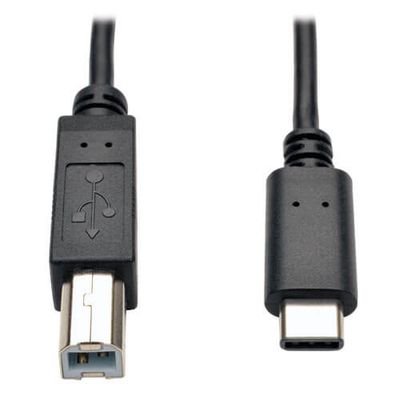 USB-B to USB-C cable