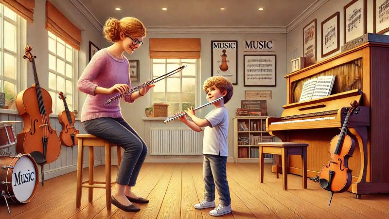 Musical statue exercise