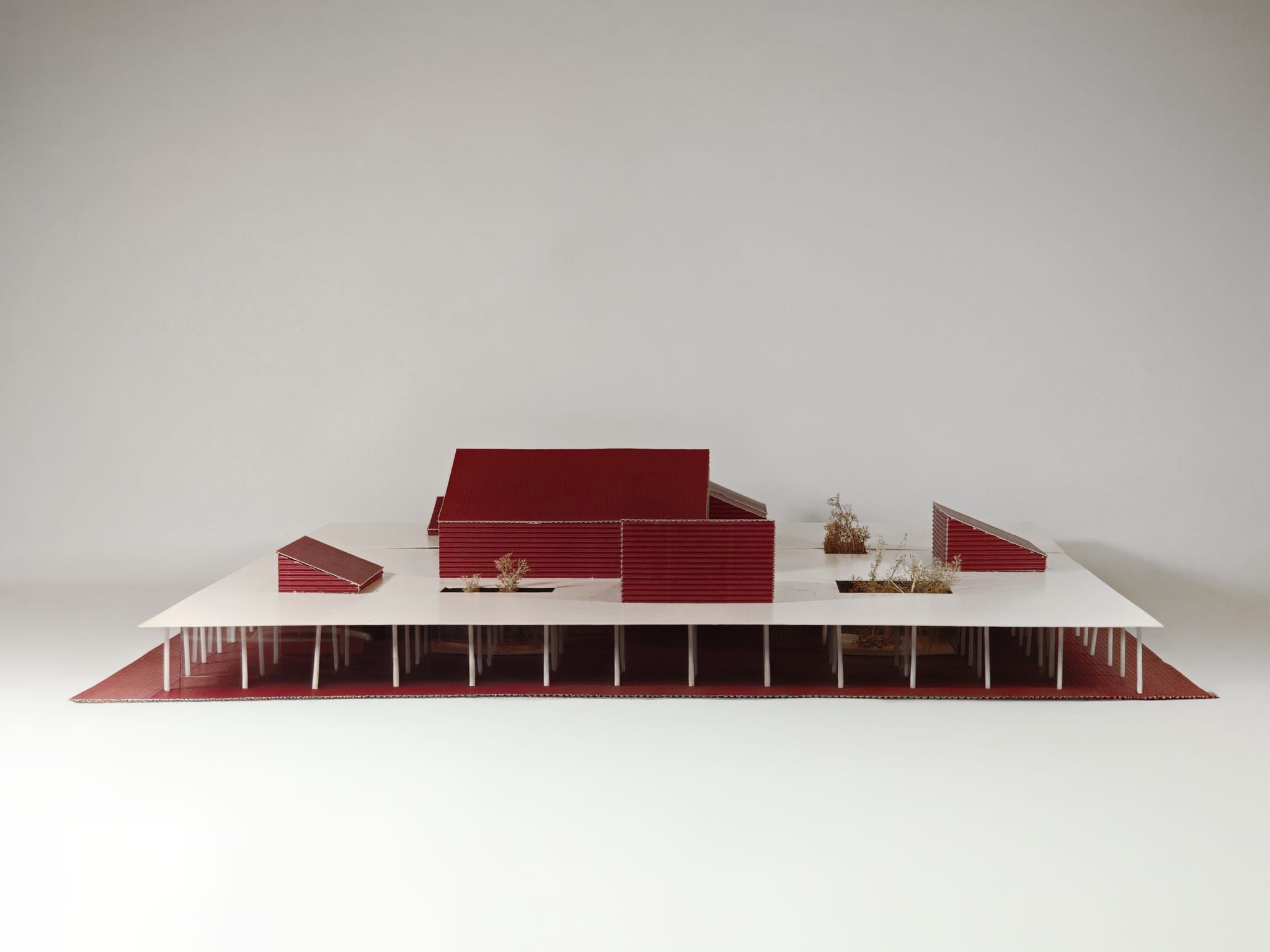 Design model, 1:100 for Study Space.