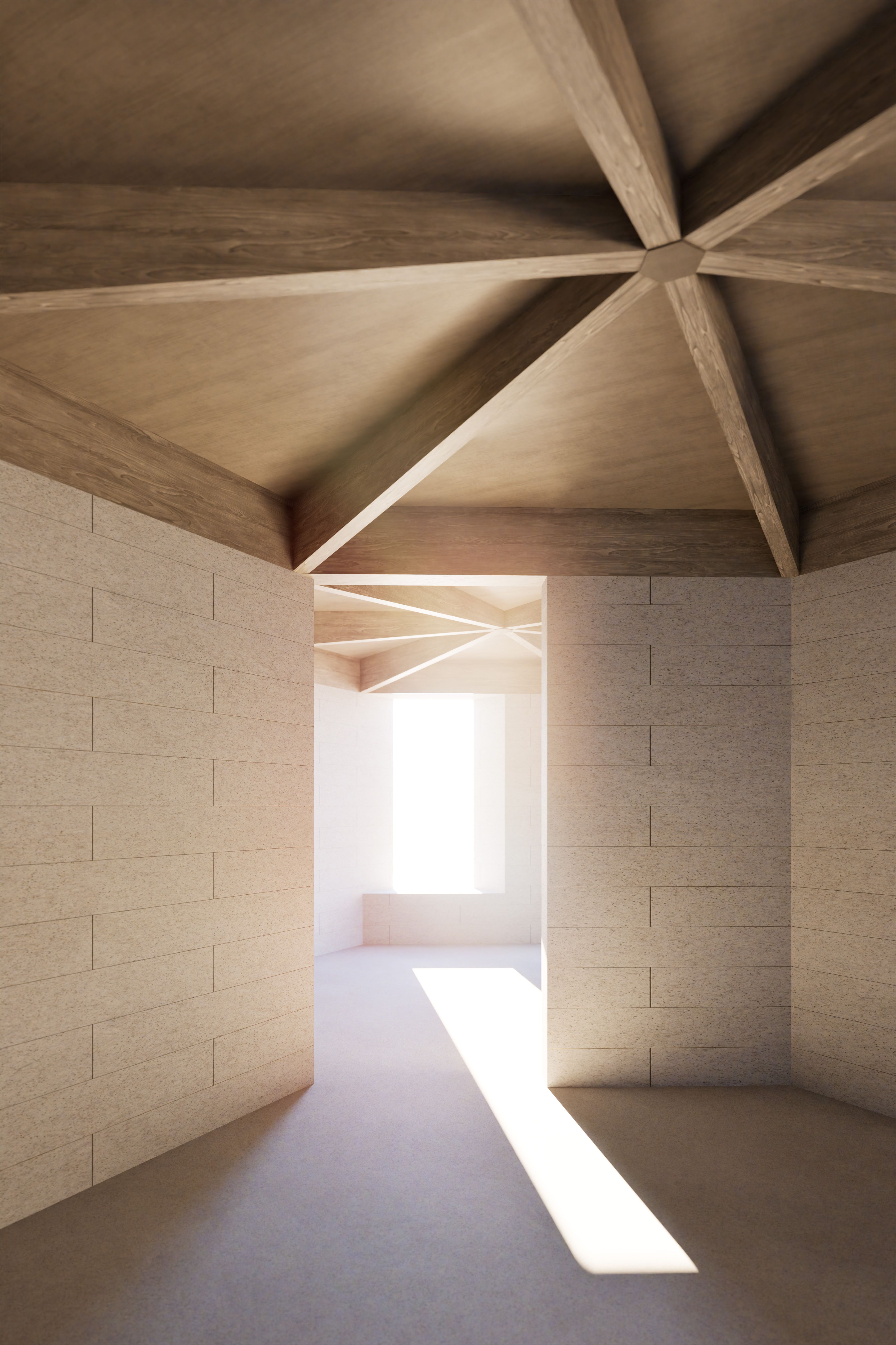 Interior perspective of Felseck