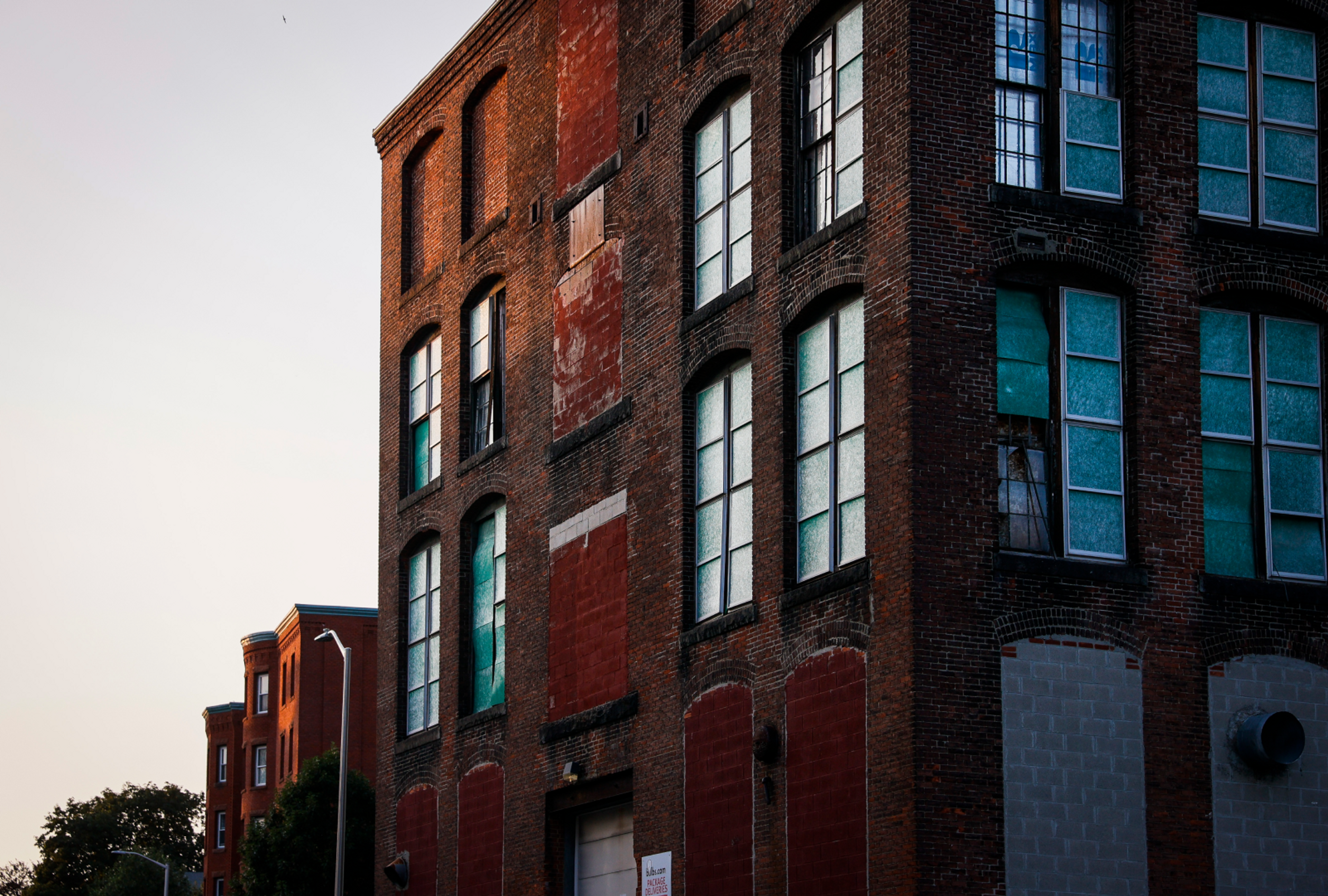 98 Beacon Street is one of the buildings at the LaGrange Street Mill Complex; it will have 55 units of mixed-income housing when rehabilitation is complete