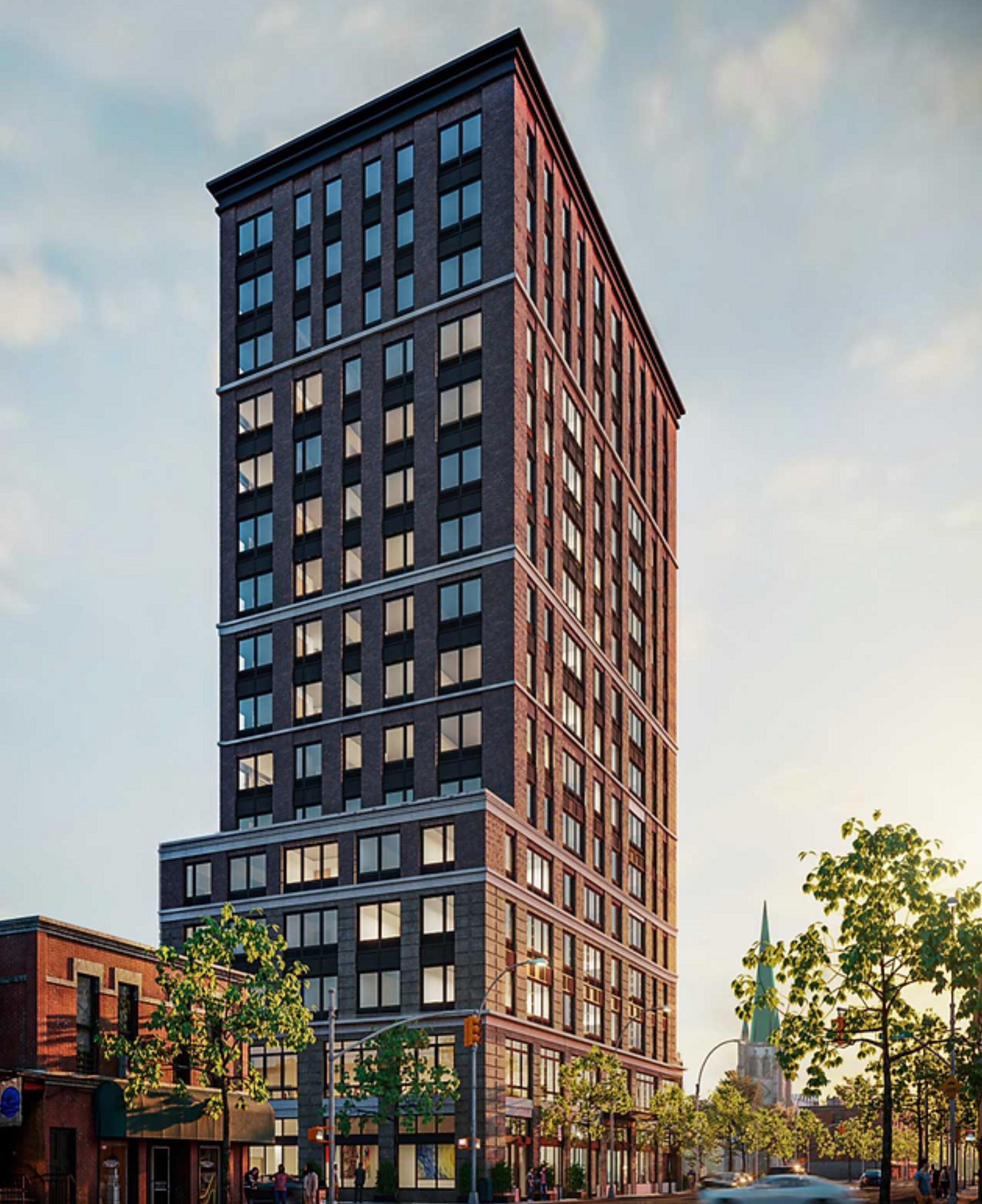 Kawaida Towers will be a 100% affordable, 16-story, 66-unit multifamily development
