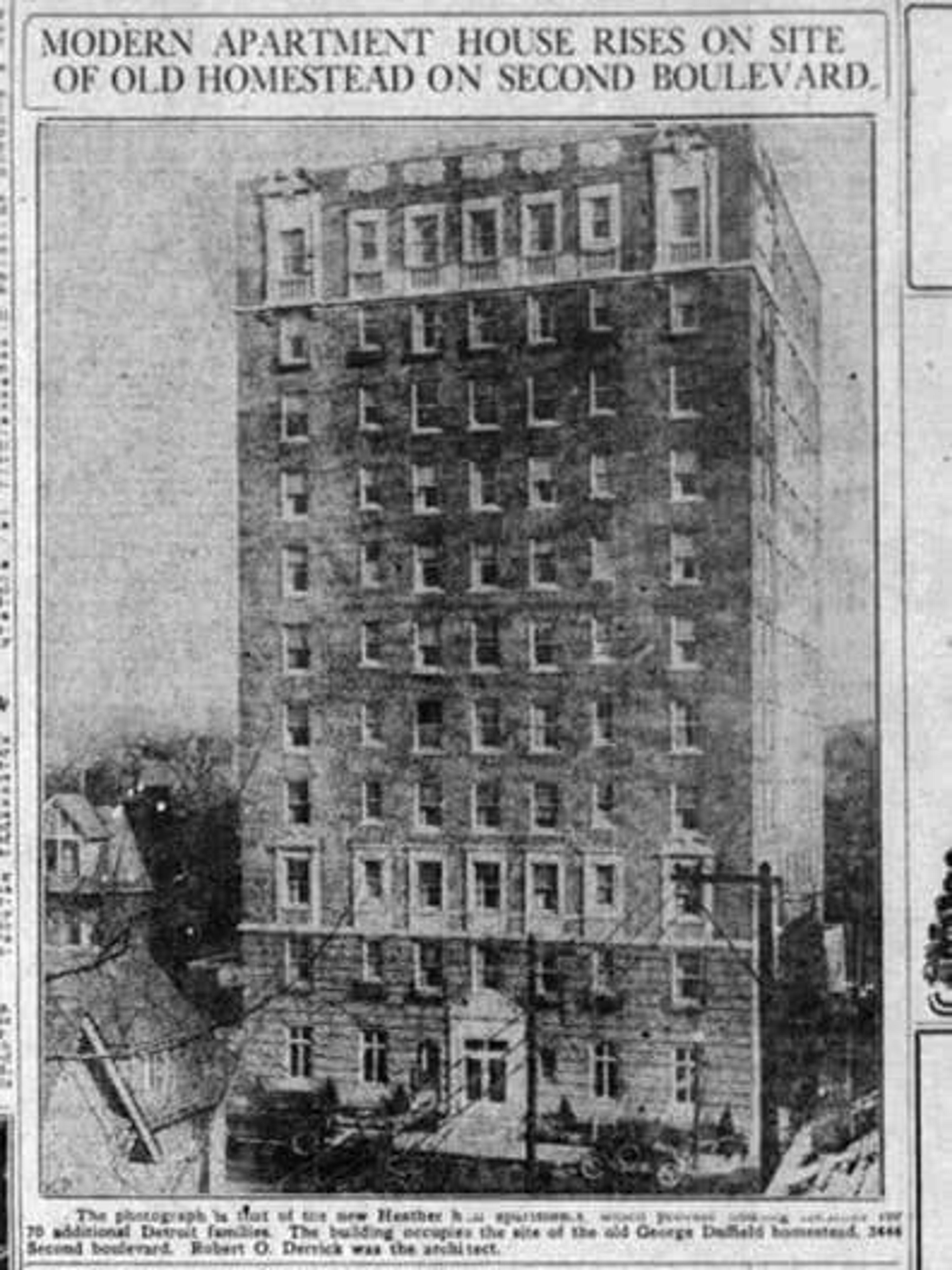 HEATHER HALL, DESIGNED BY BROWN + DERRICK IN ITALIAN RENAISSANCE STYLE AND CONSTRUCTED IN 1920S.