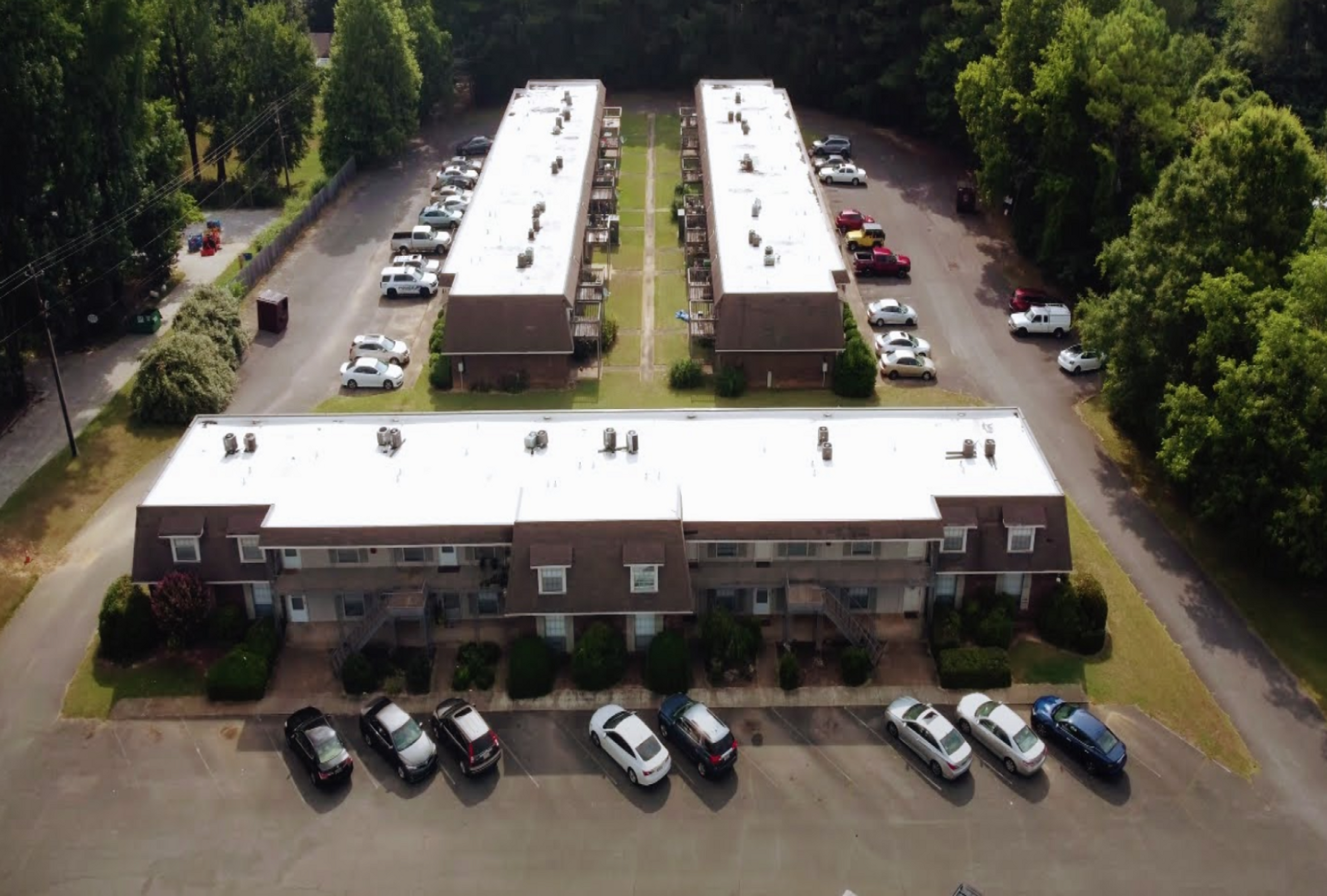 An aerial view of a Bedrock project in Birmingham, AL