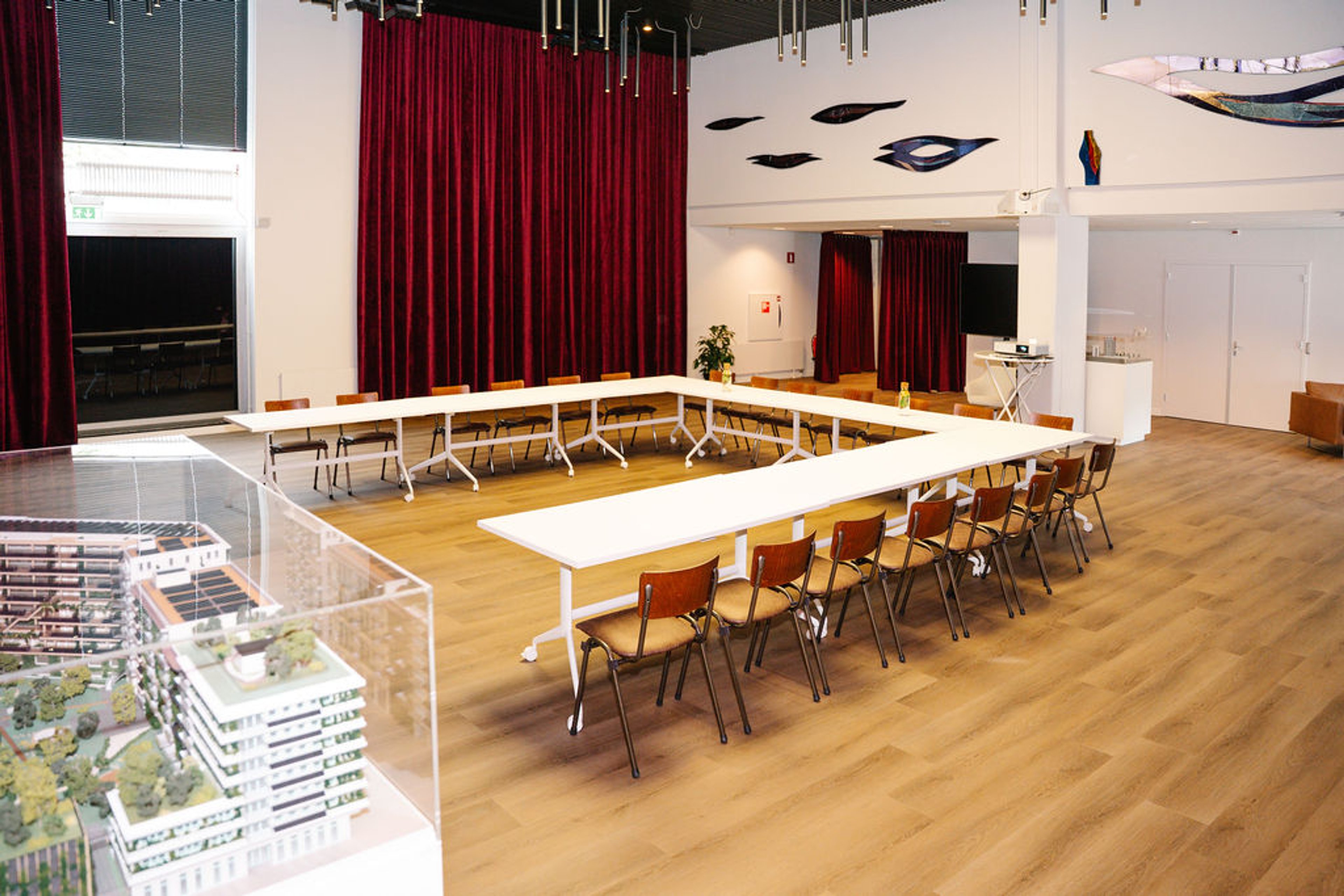 De zaal