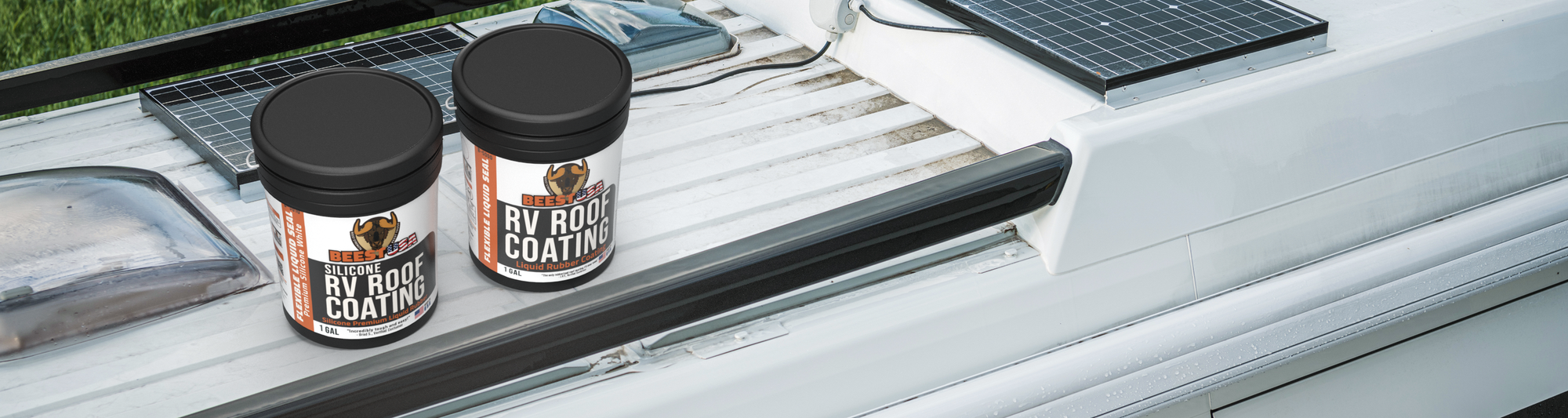 Breathes new life to your RV roofs with Beest RV Roof Coating