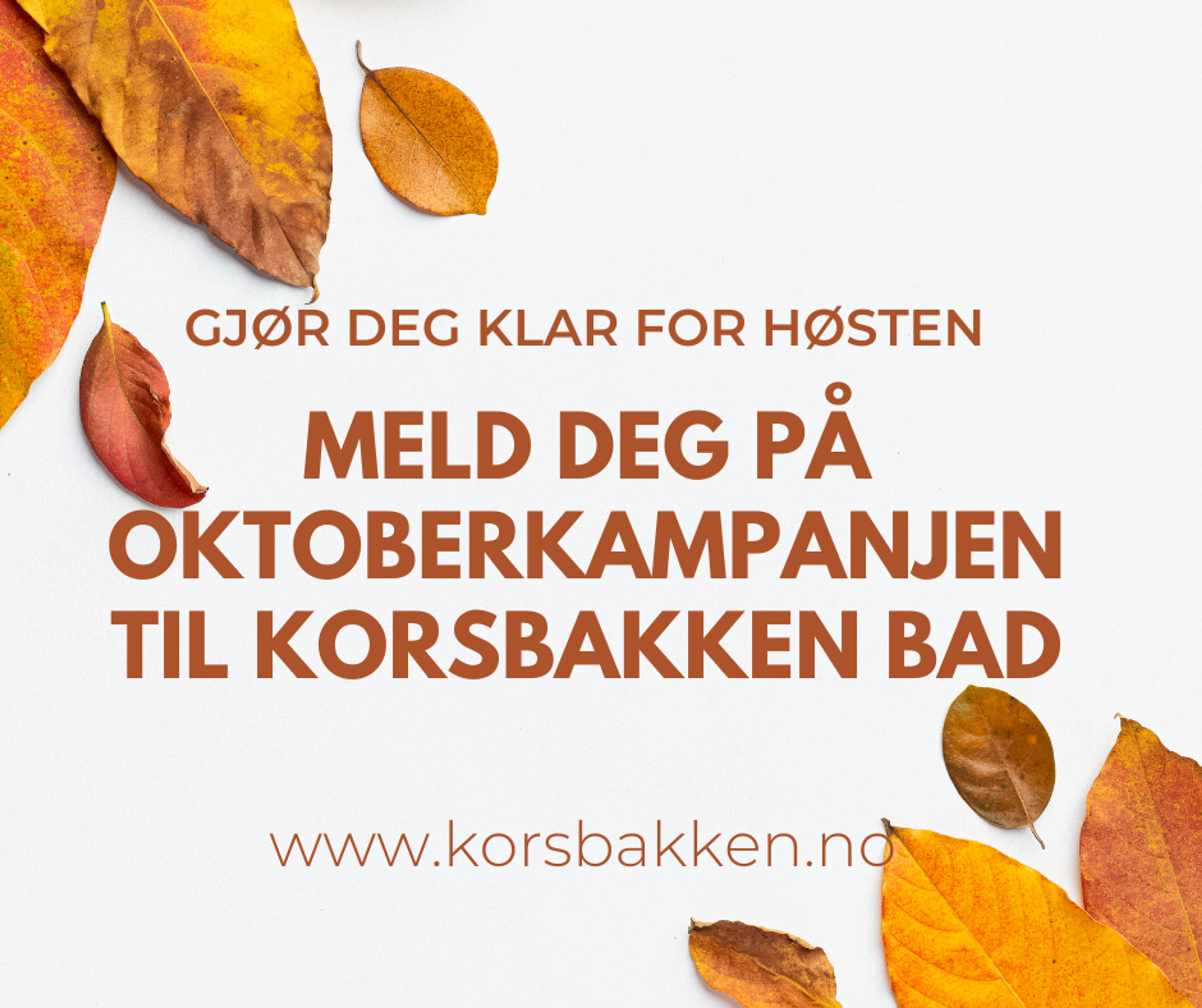 Bilde til «Bli med på Oktoberkampanjen»