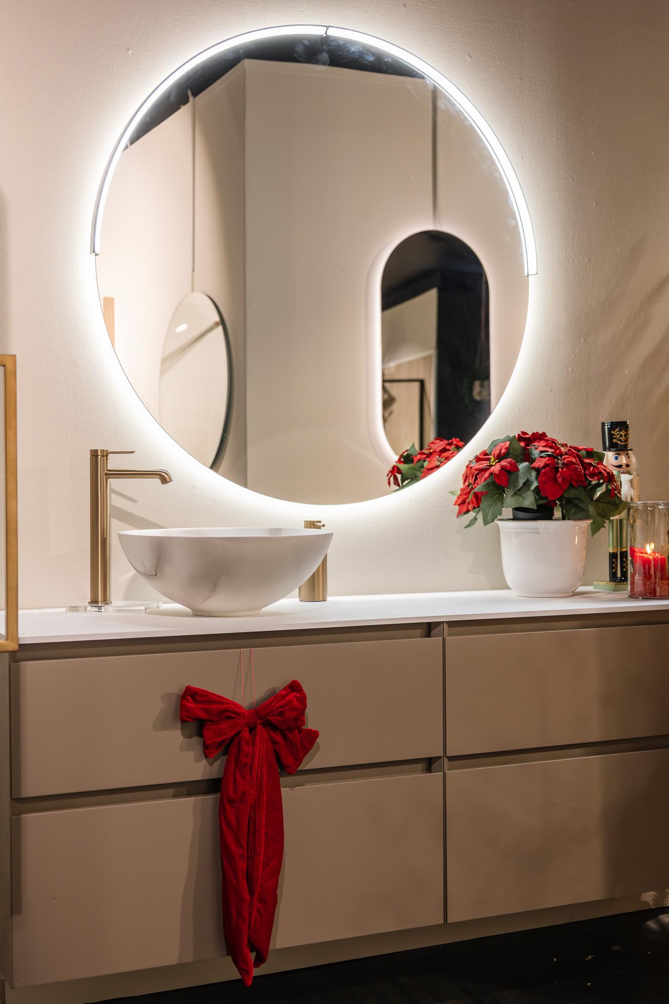 Slik pynter du badet til jul