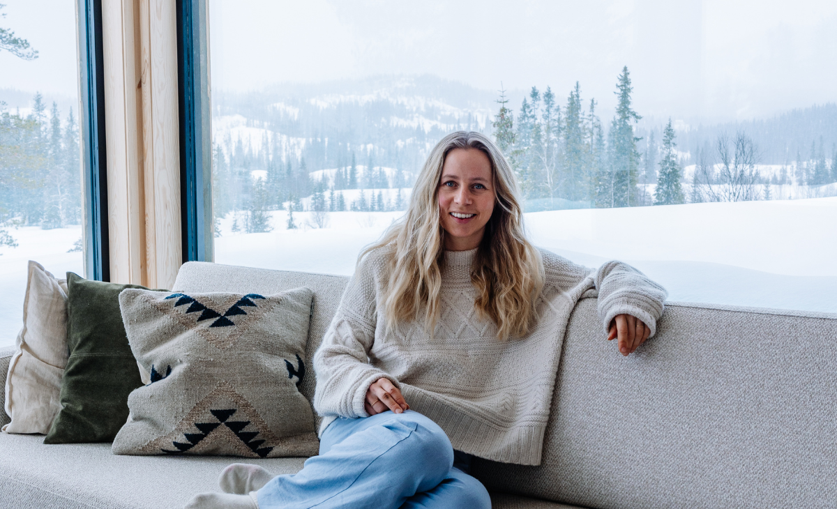 Bilde til «Bli med til Tiril Eckhoffs hyttedrøm»