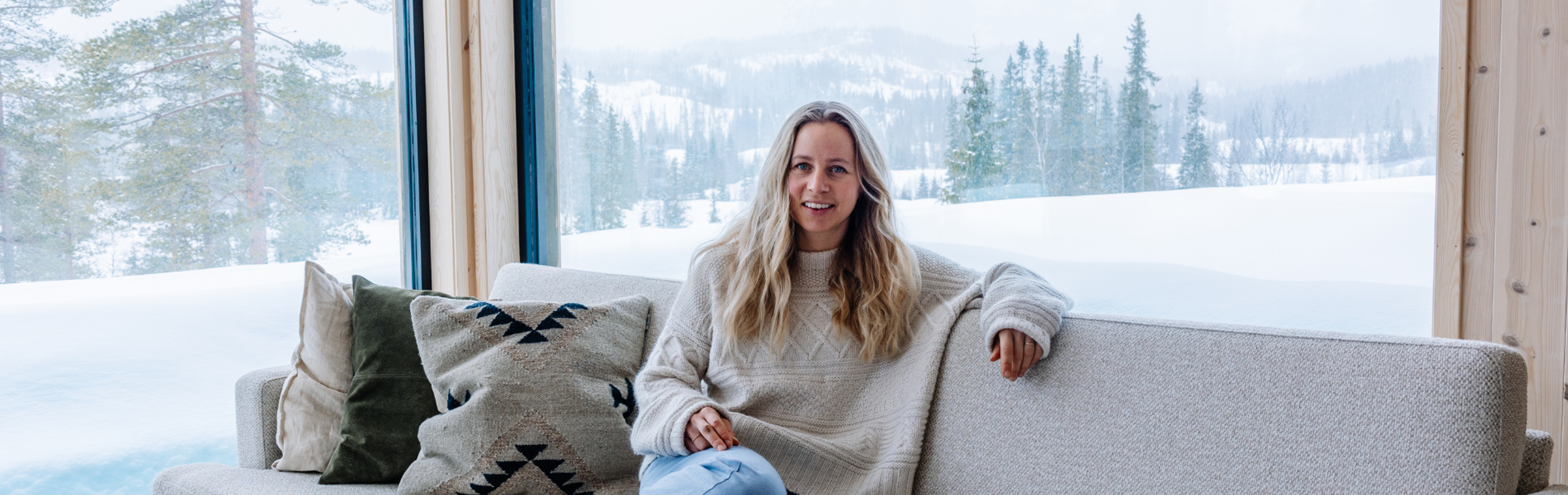Bilde til «Bli med til Tiril Eckhoffs hyttedrøm»