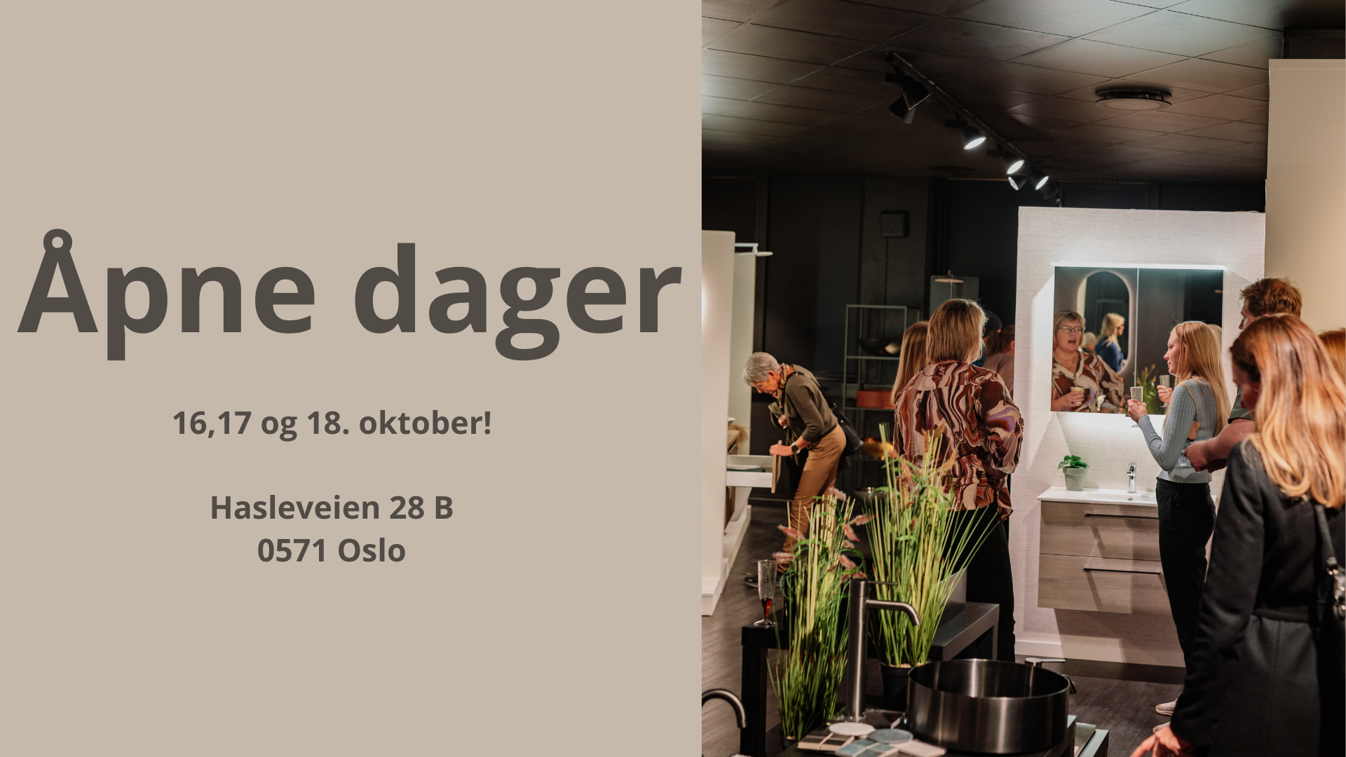 Bilde til «Åpne dager i våre lokaler under VVS dagene!»