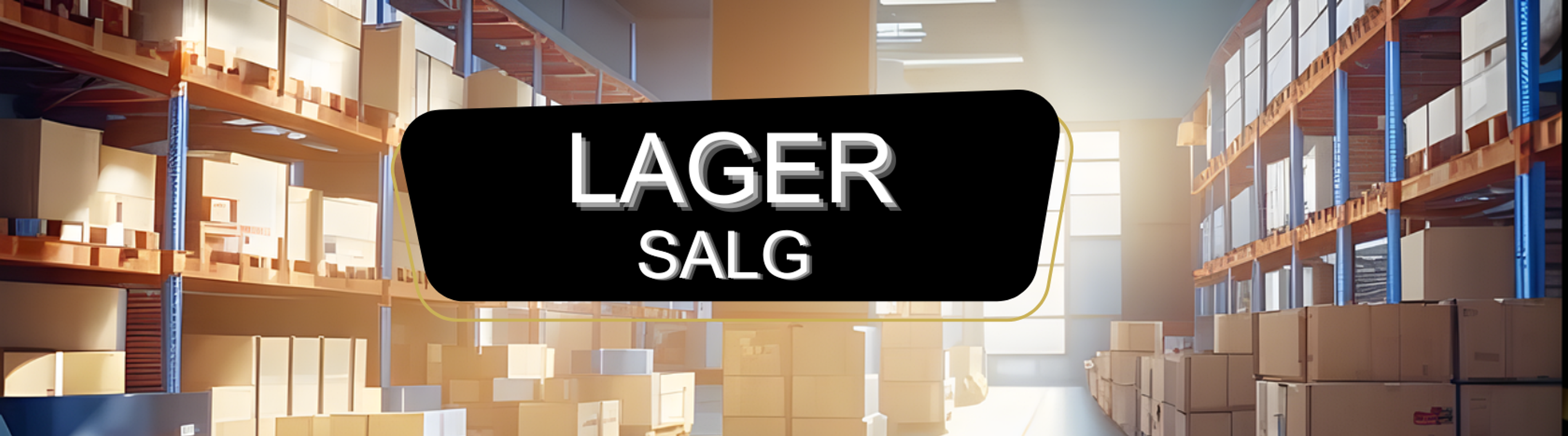 Bilde til «Lagersalg - inntil 70% rabatt!»