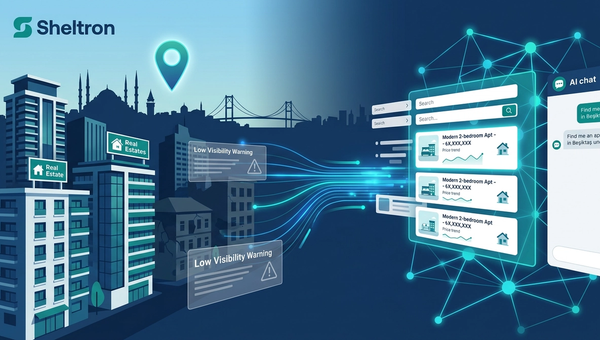 Gayrimenkul sektörü AI arama davranışı — alıcılar yapay zekada bölge ve firma araştırması yapıyor