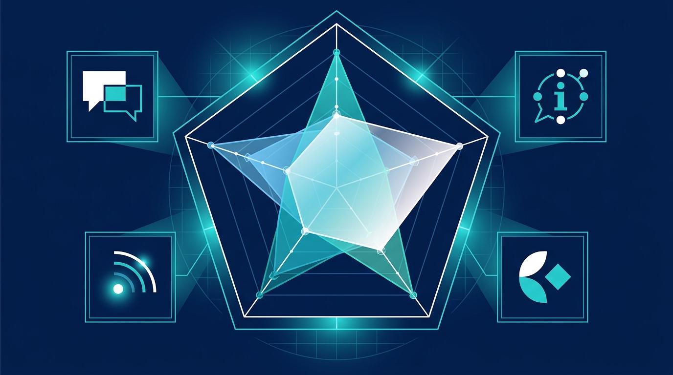 4 platform multi-platform mention rate radar - ChatGPT Perplexity Claude Gemini