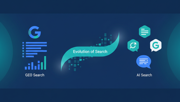 SEO ve GEO karşılaştırma diyagramı — geleneksel arama vs AI arama motorları