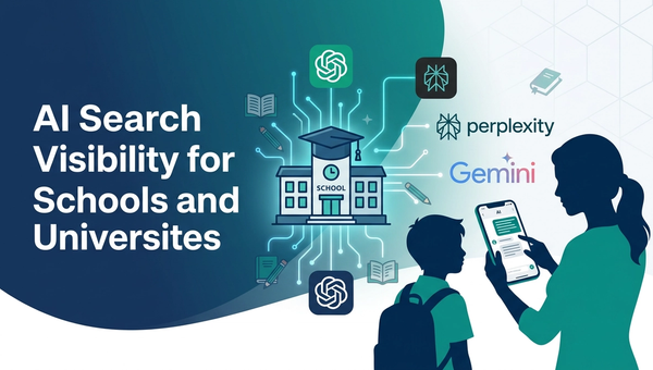 Eğitim sektöründe AI arama davranışı — öğrenci ve veliler ChatGPT'de okul ve kurs araştırması yapıyor