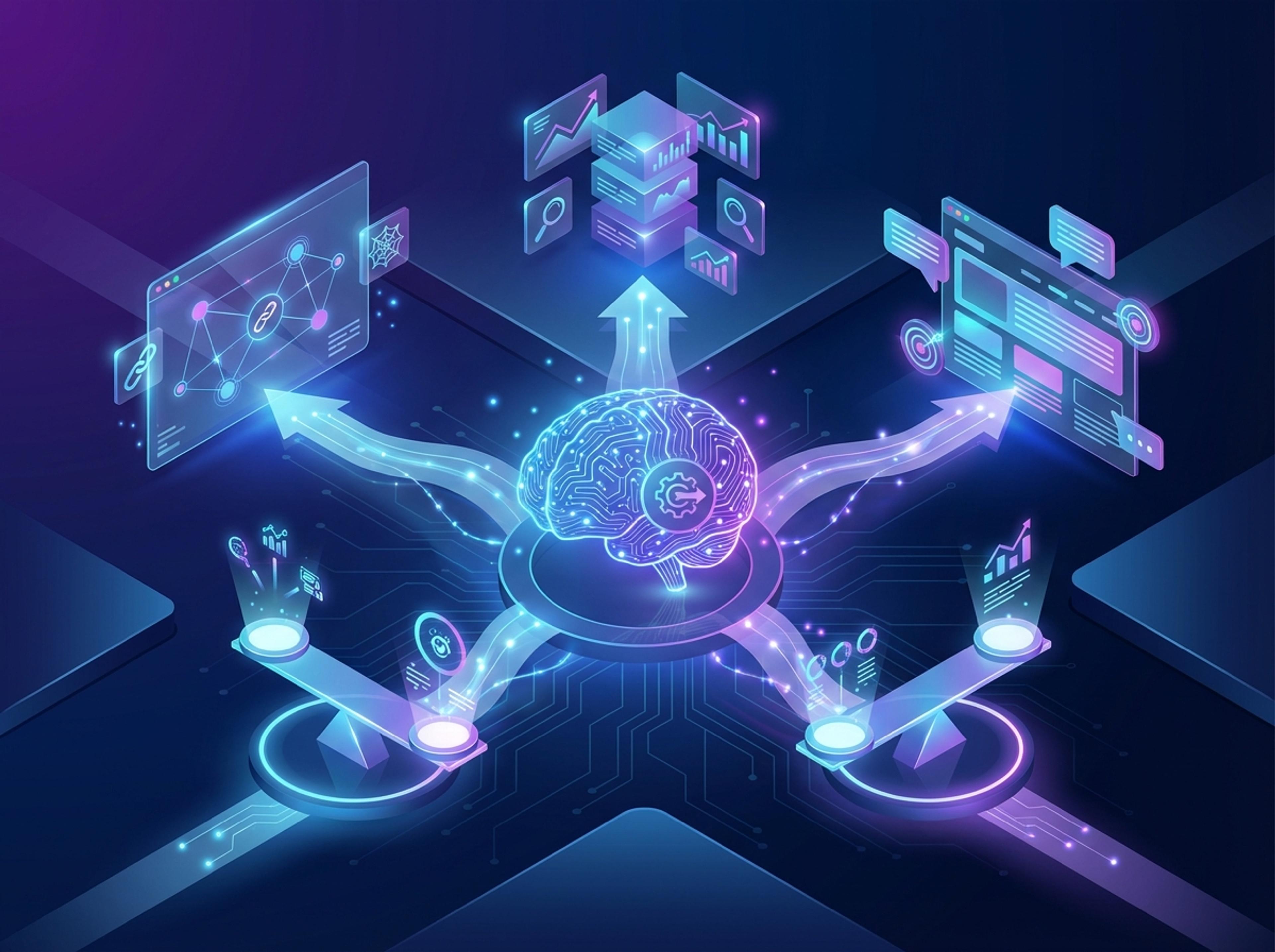 Yapay Zeka SEO Optimizasyonu Araçları Karşılaştırması - İllüstrasyon