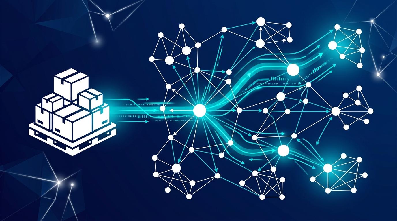 E-ticaret B2B AI Görünürlük: Toptan Platform Stratejisi - B2B toptan platform soyut görseli