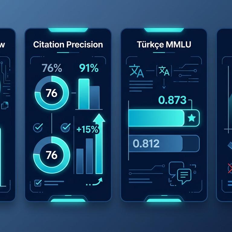 Claude 5 Sonnet vs Sonnet 4.6 4 panel infografik — context 5×, citation +%15, MMLU iyileşme, halüsinasyon -%9