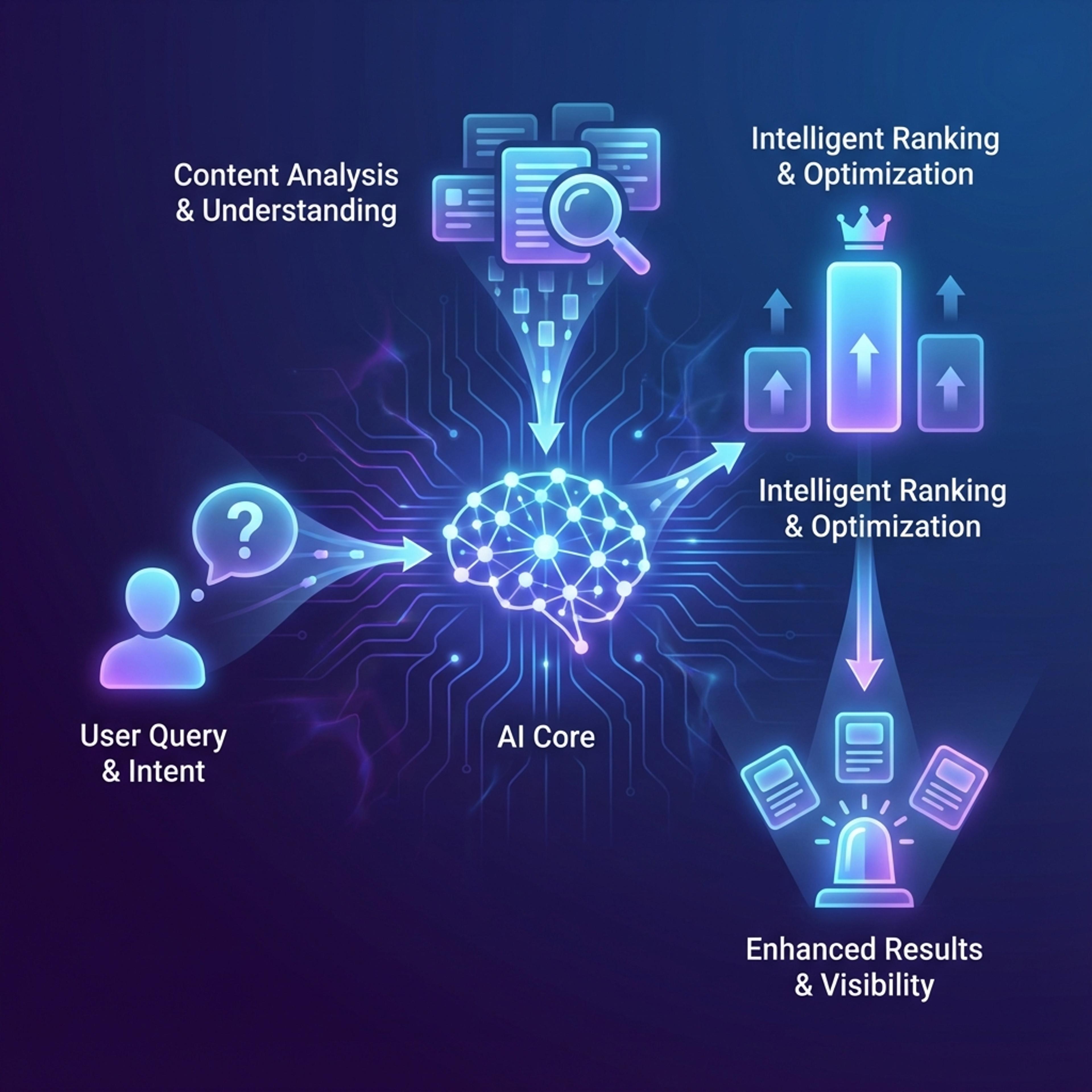 ai search optimization - Özet İnfografik