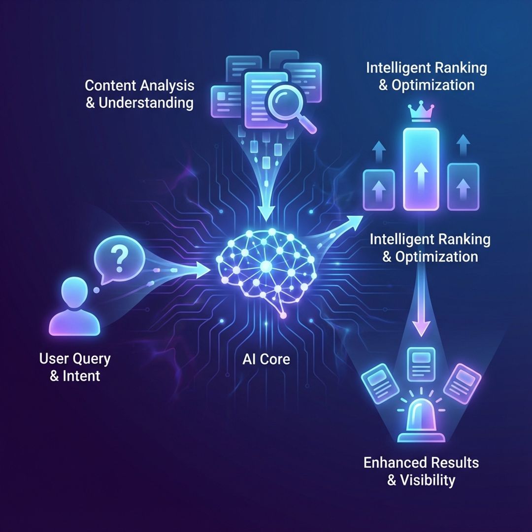 ai search optimization - Özet İnfografik