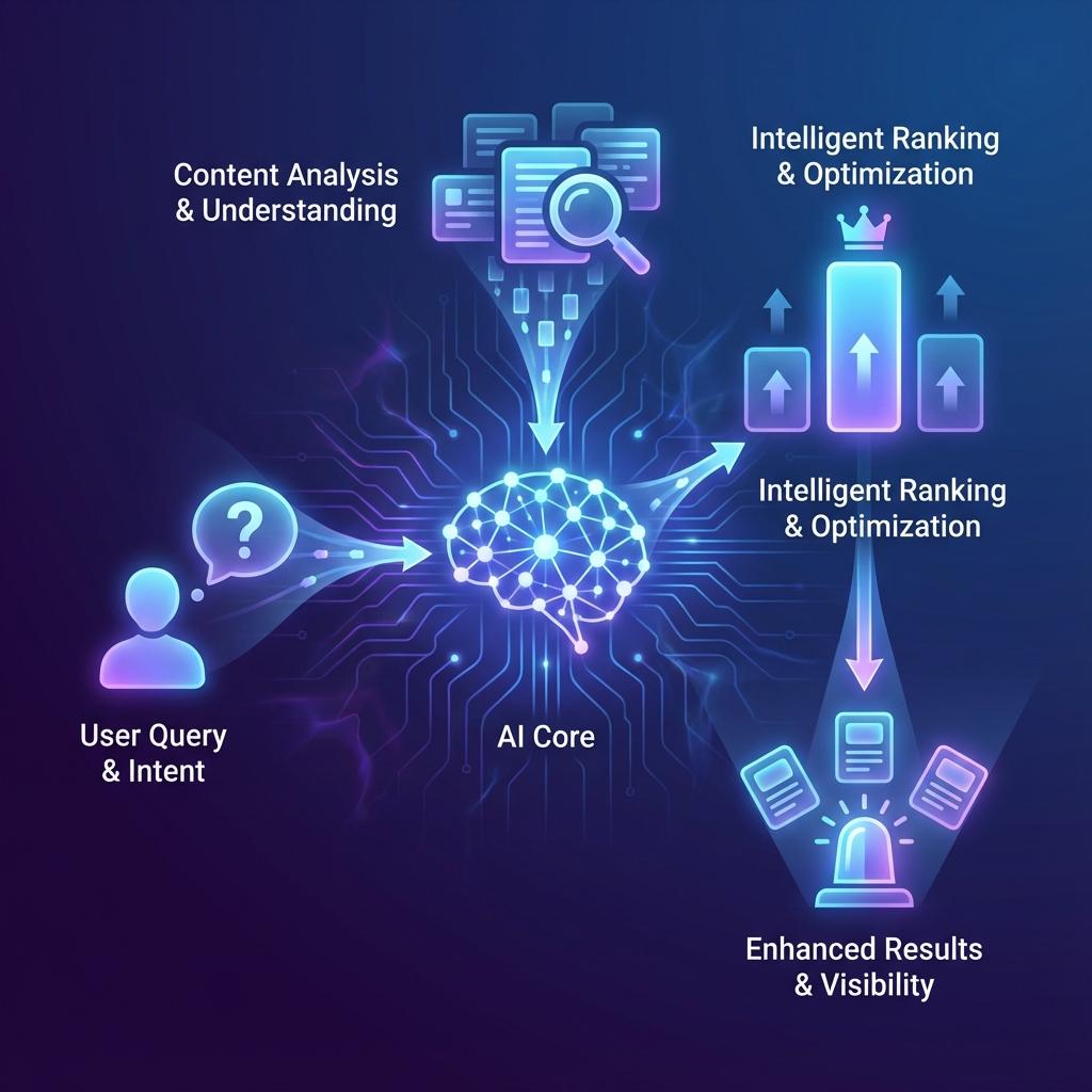 ai search optimization - Özet İnfografik