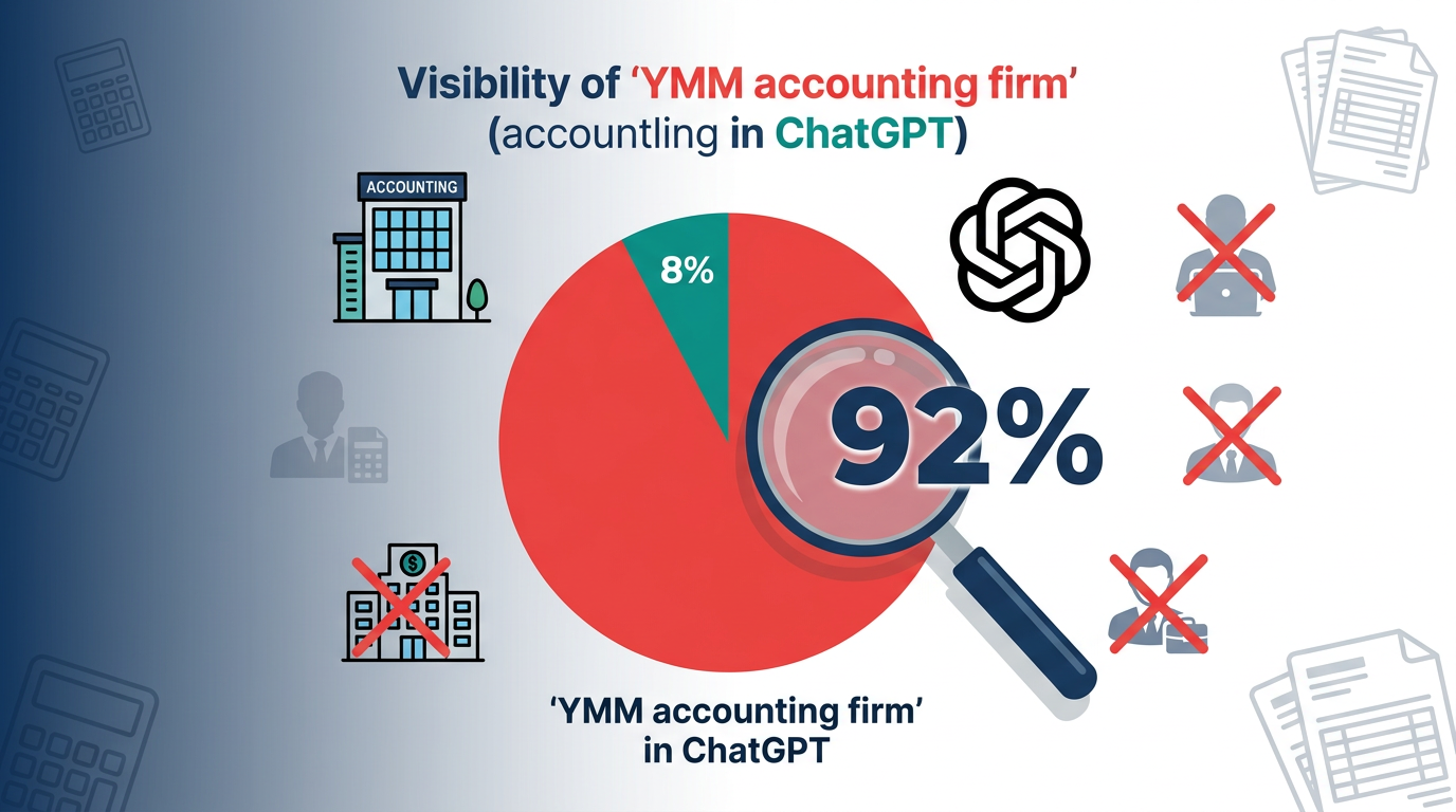 İstanbul'daki YMM büroları ChatGPT görünürlük testi sonuçları — %92 görünmüyor istatistiği
