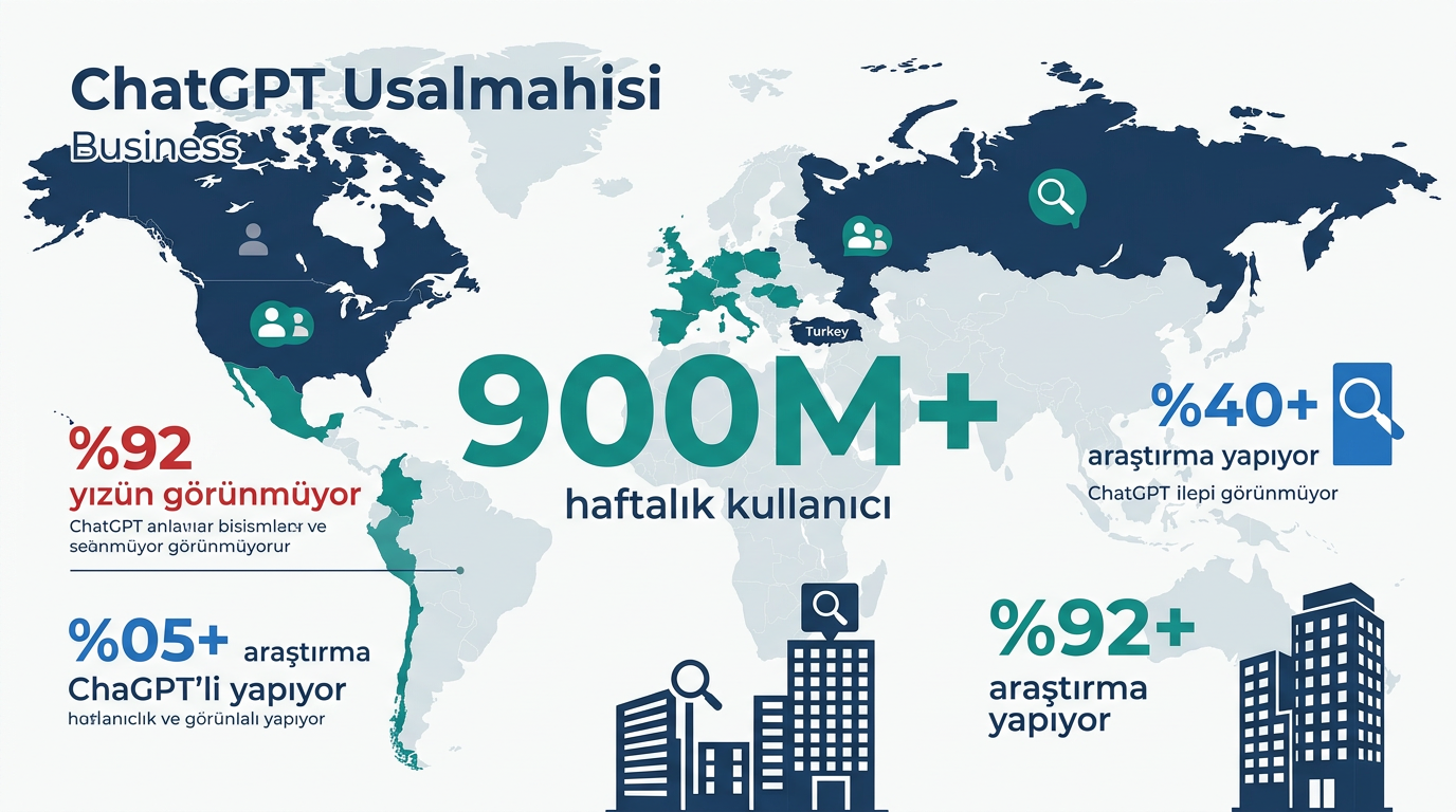 ChatGPT'de görünmemenin 7 teknik nedeni: dijital iz, schema, otorite, içerik, citation hook, entity, güncellik