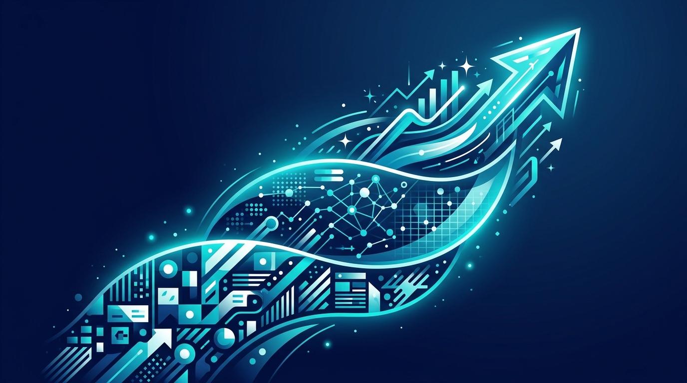 Meta AI Ads Haziran - Meta Advantage+ default geçişi soyut görselleştirme