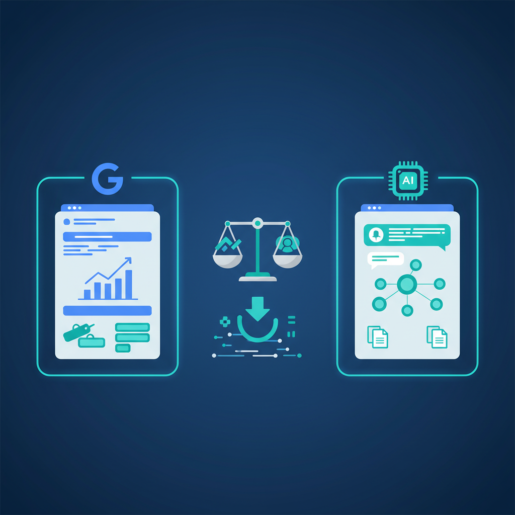 SEO'nun güçlü yanları ve 2026'daki sınırları — organik tıklama düşüşü ve zero-click arama artışı