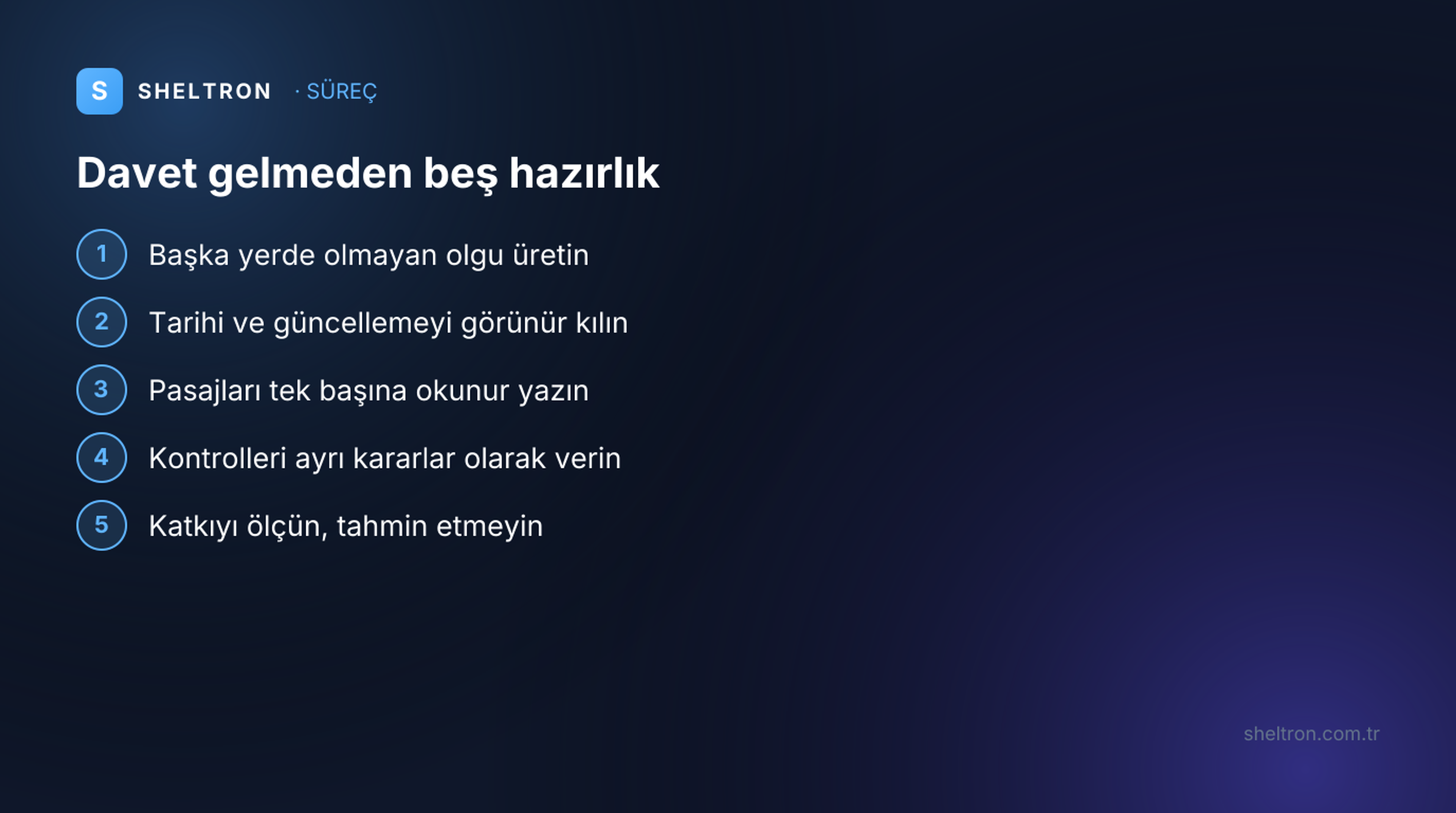 AI Contribution pilotuna davet gelmeden katkı ihtimalini artıran beş hazırlık adımı