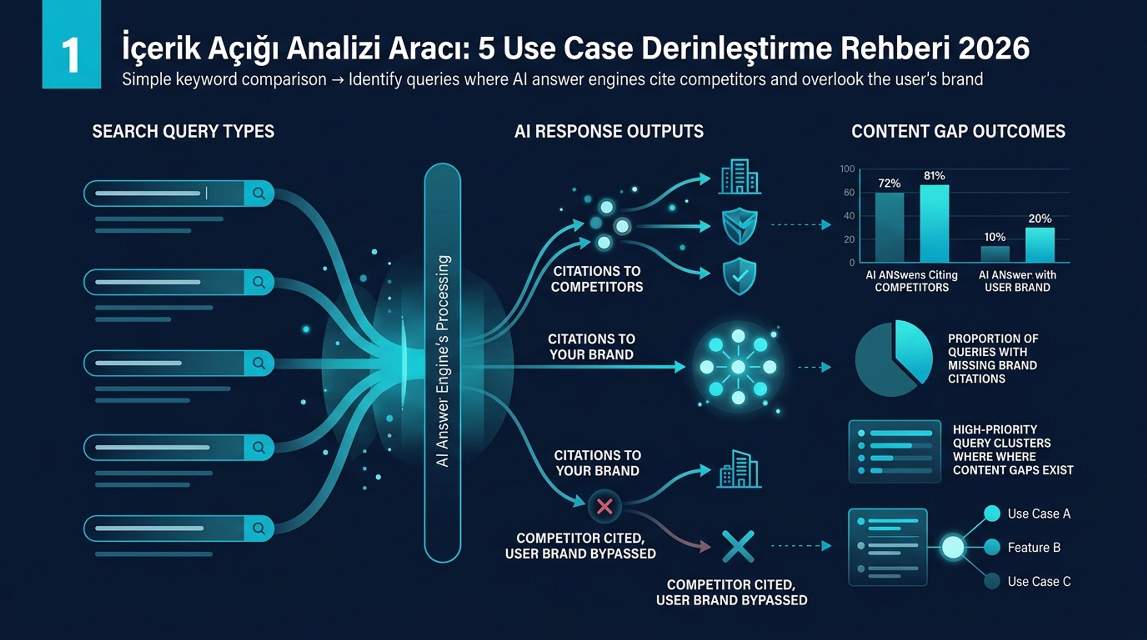 İçerik Açığı Analizi Aracı: 5 Use Case Derinleştirme Rehberi 2026 bölüm 1 görseli