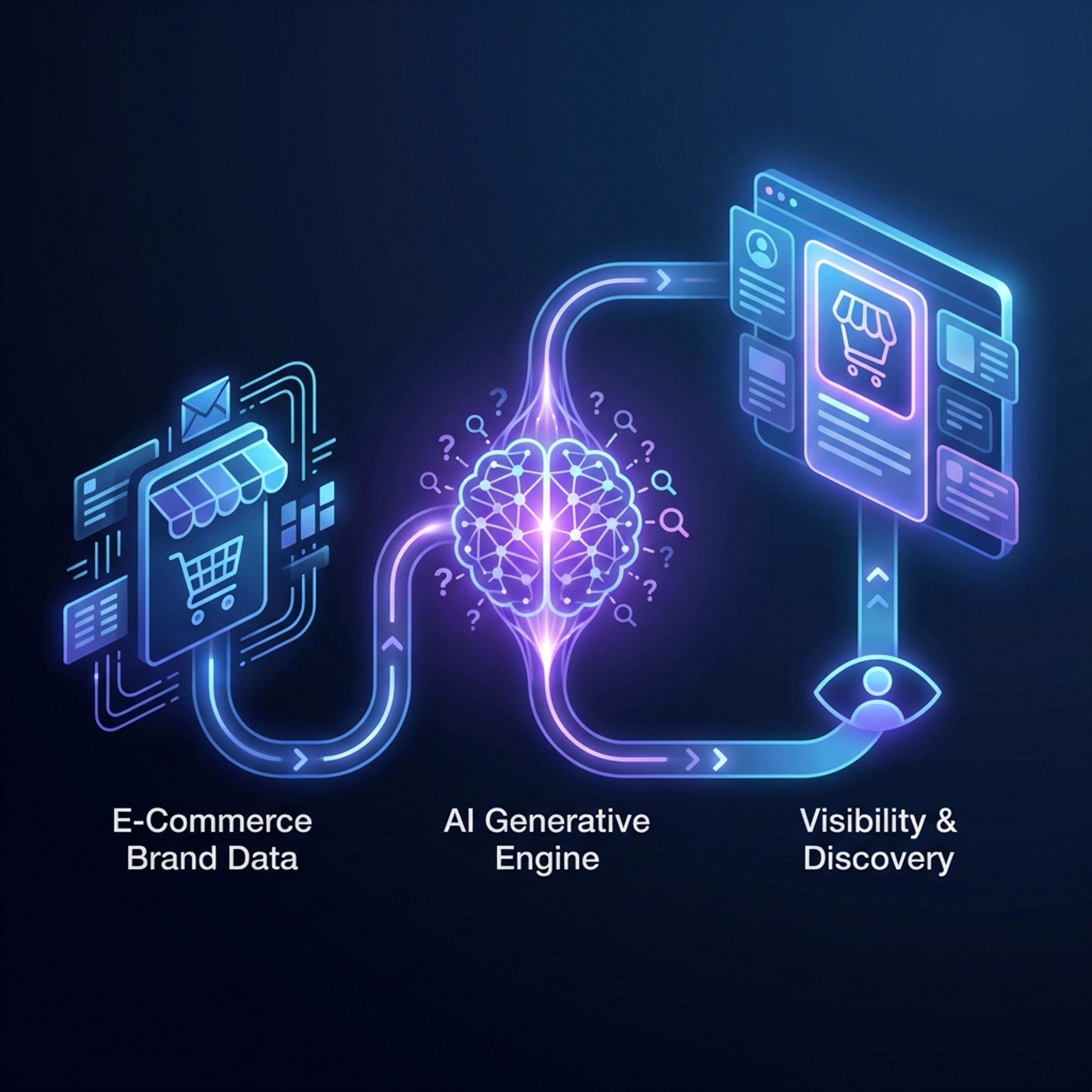 GEO Nedir? E-Ticaret Markalarının AI Çağında Görünür Olma Rehberi - Özet İnfografik