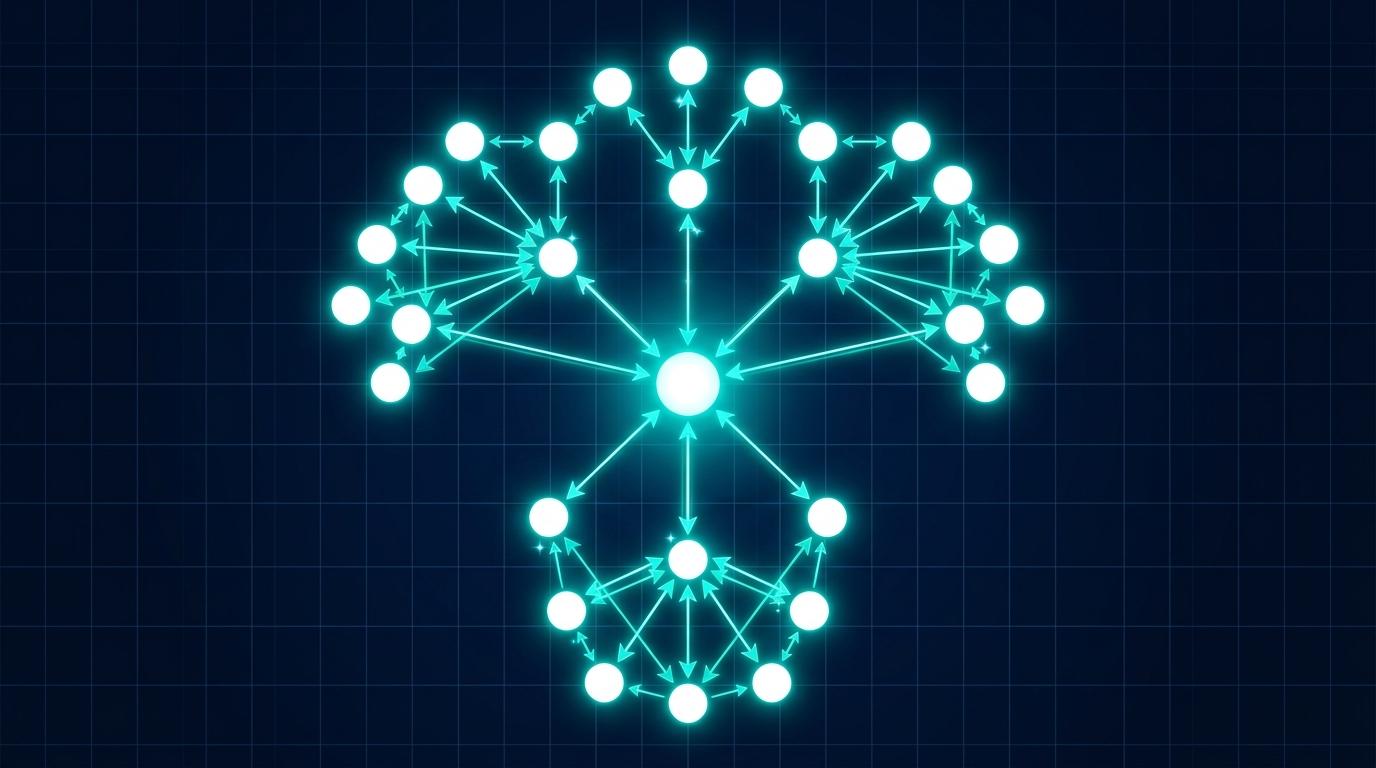 Pillar+cluster hierarchical graph - merkez pillar + 15 cluster + bidirectional bağlantı