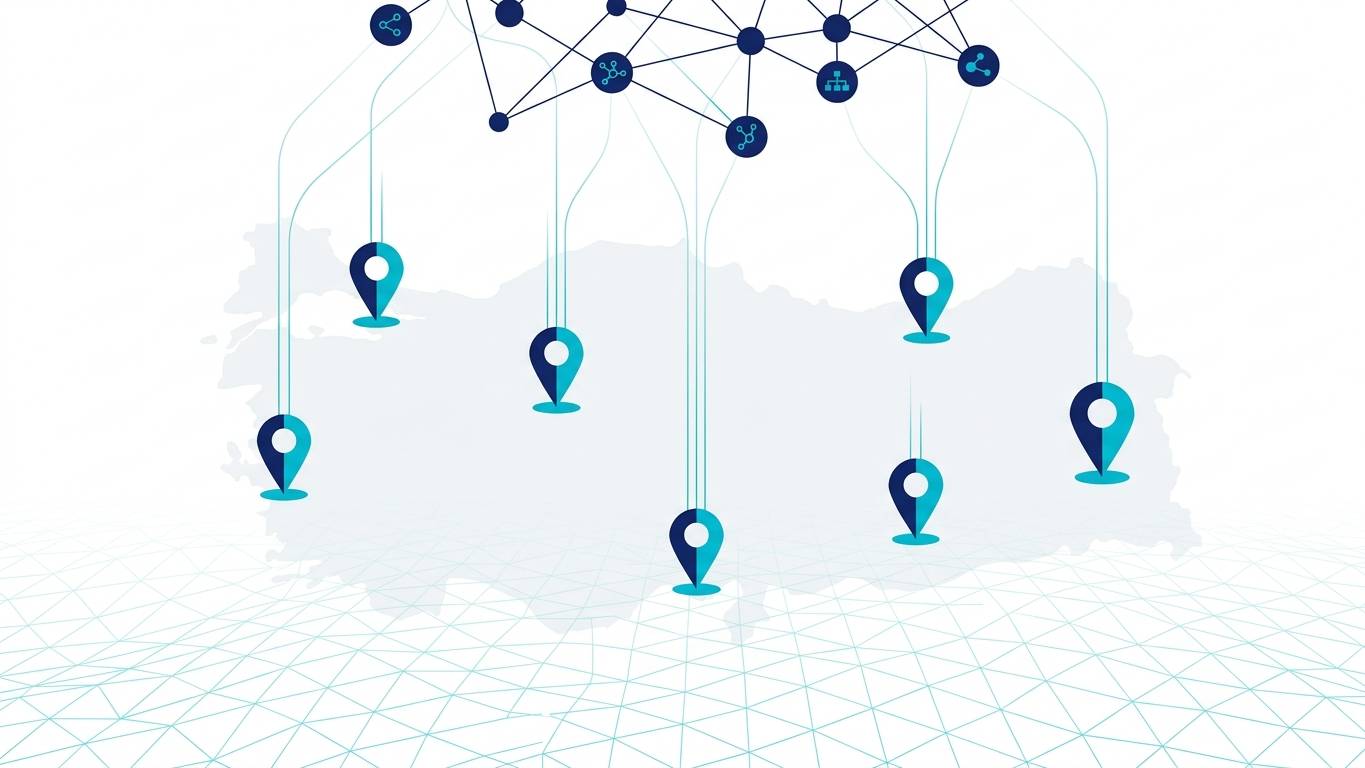 Türkiye 7 bölge metropolünde Local SEO ve GEO birleşik strateji görseli