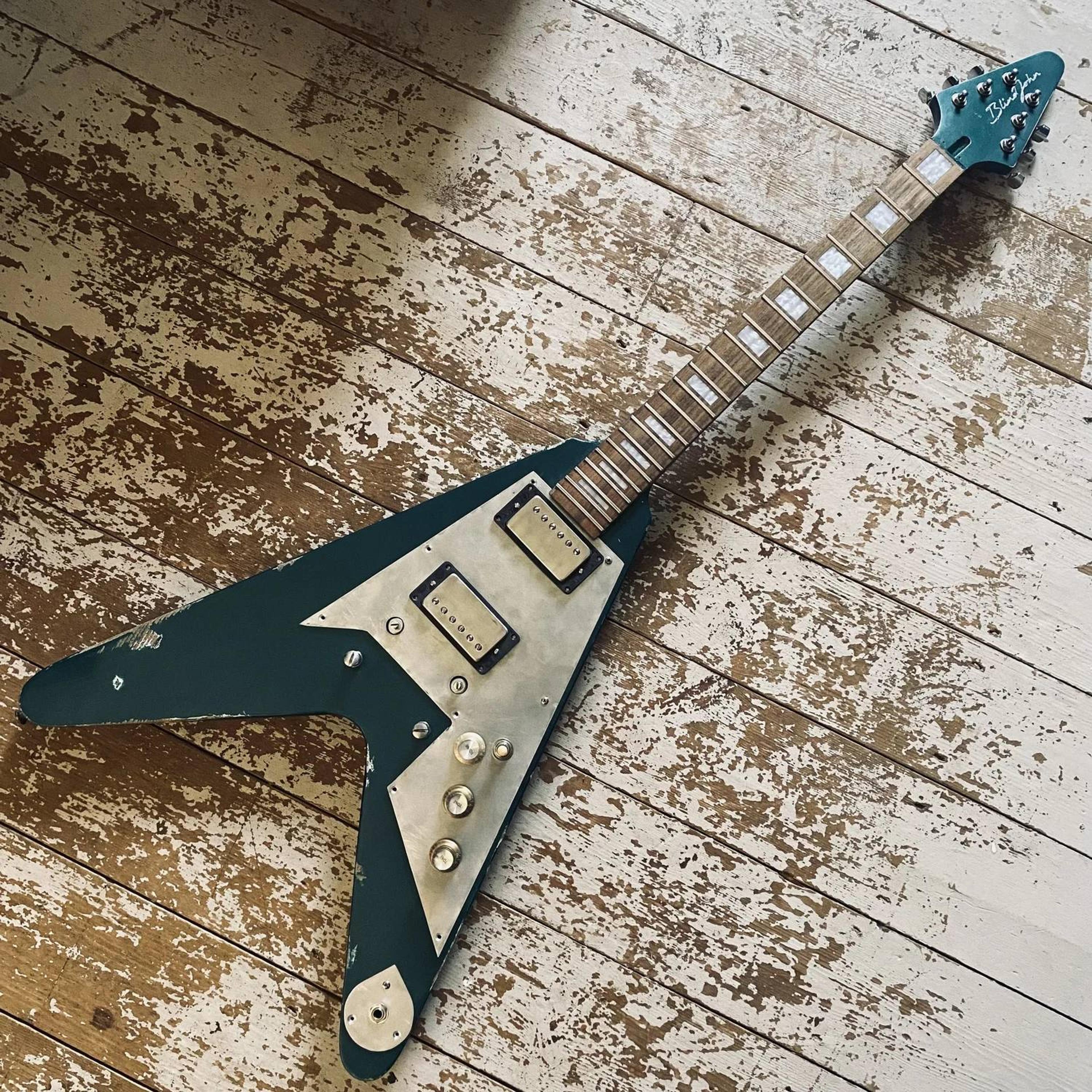 A guitar by Blind John's Guitars