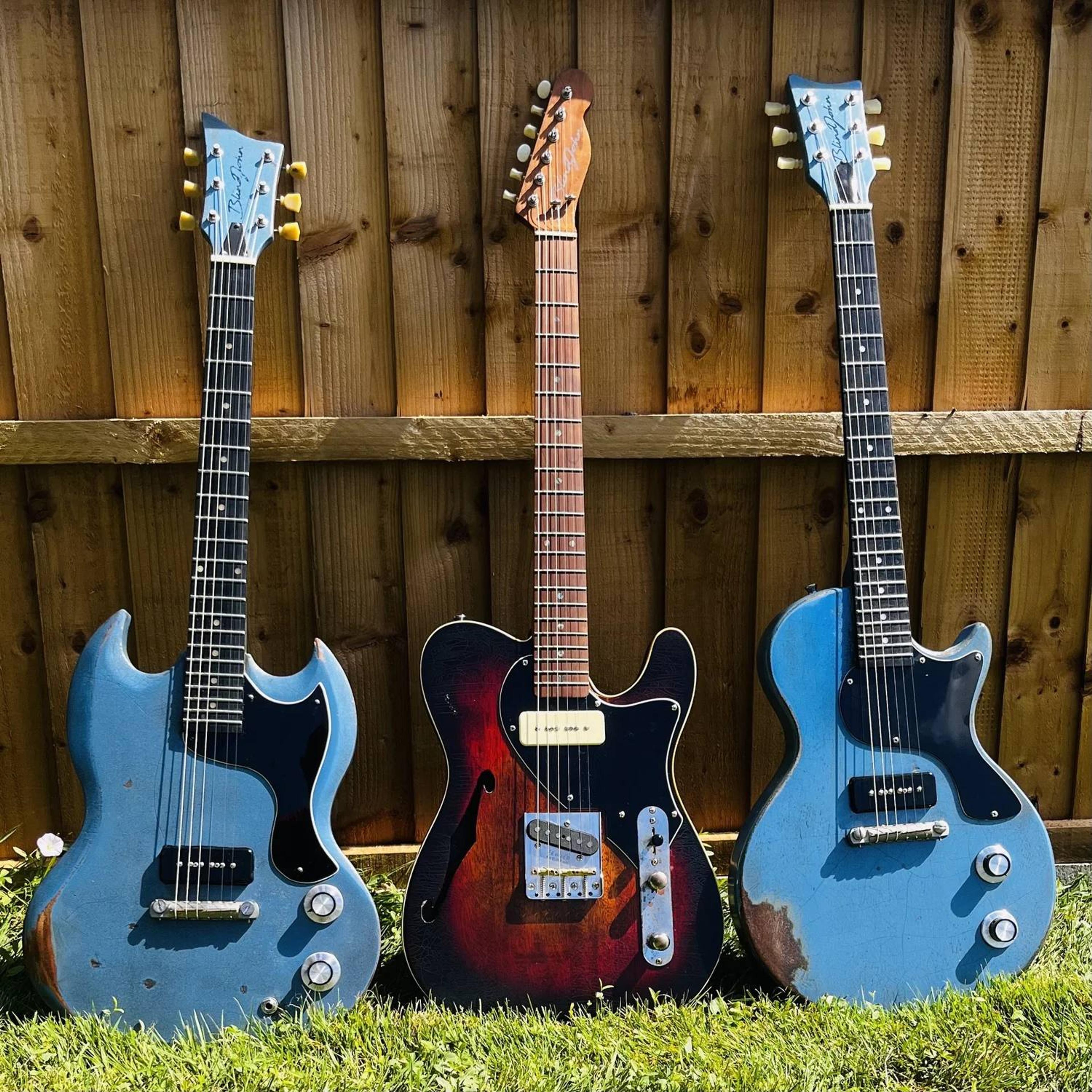 A Big 3, the kid, the rebel and a custom ordered Thinline 'Red Dog'