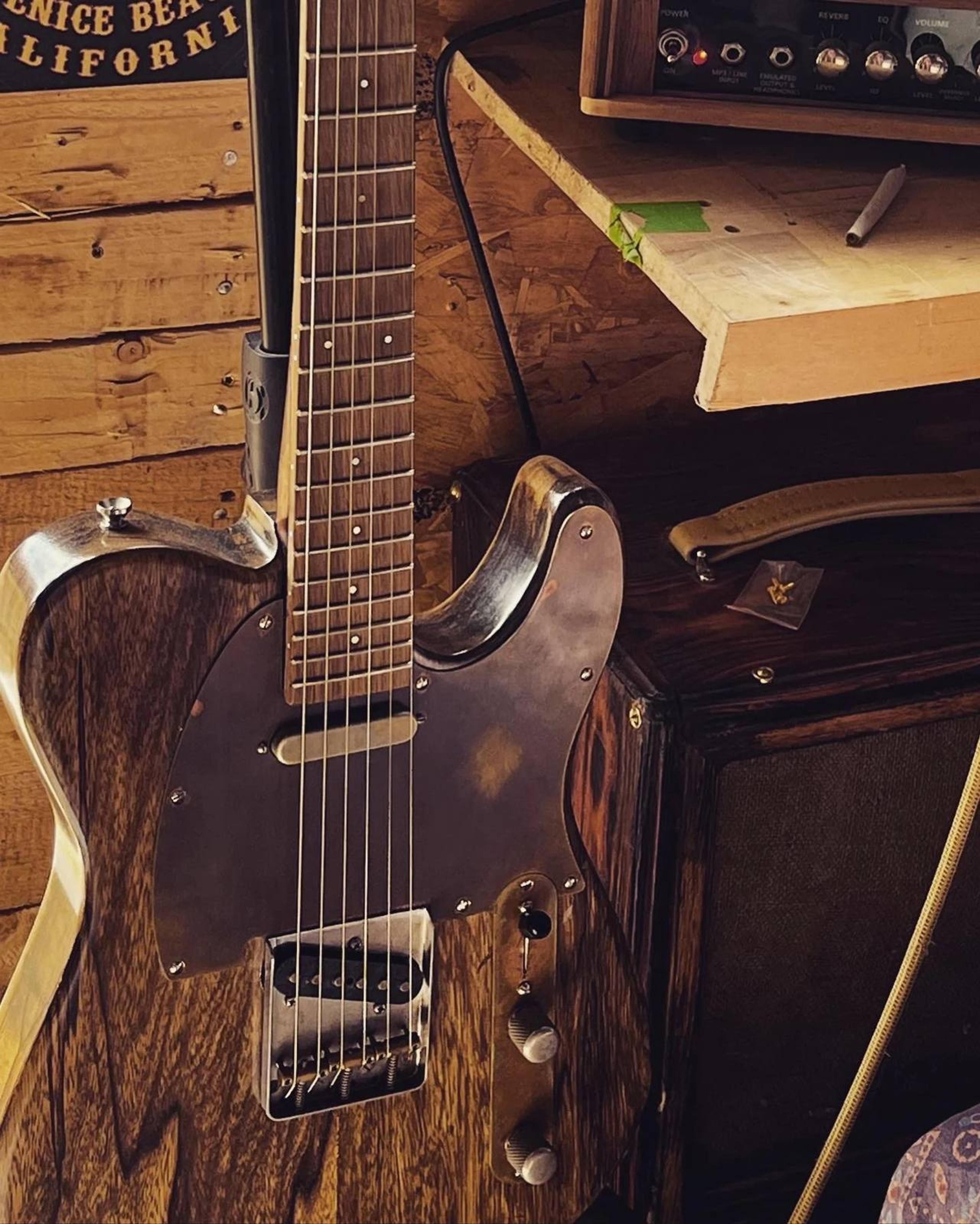 A guitar by Blind John's Guitars