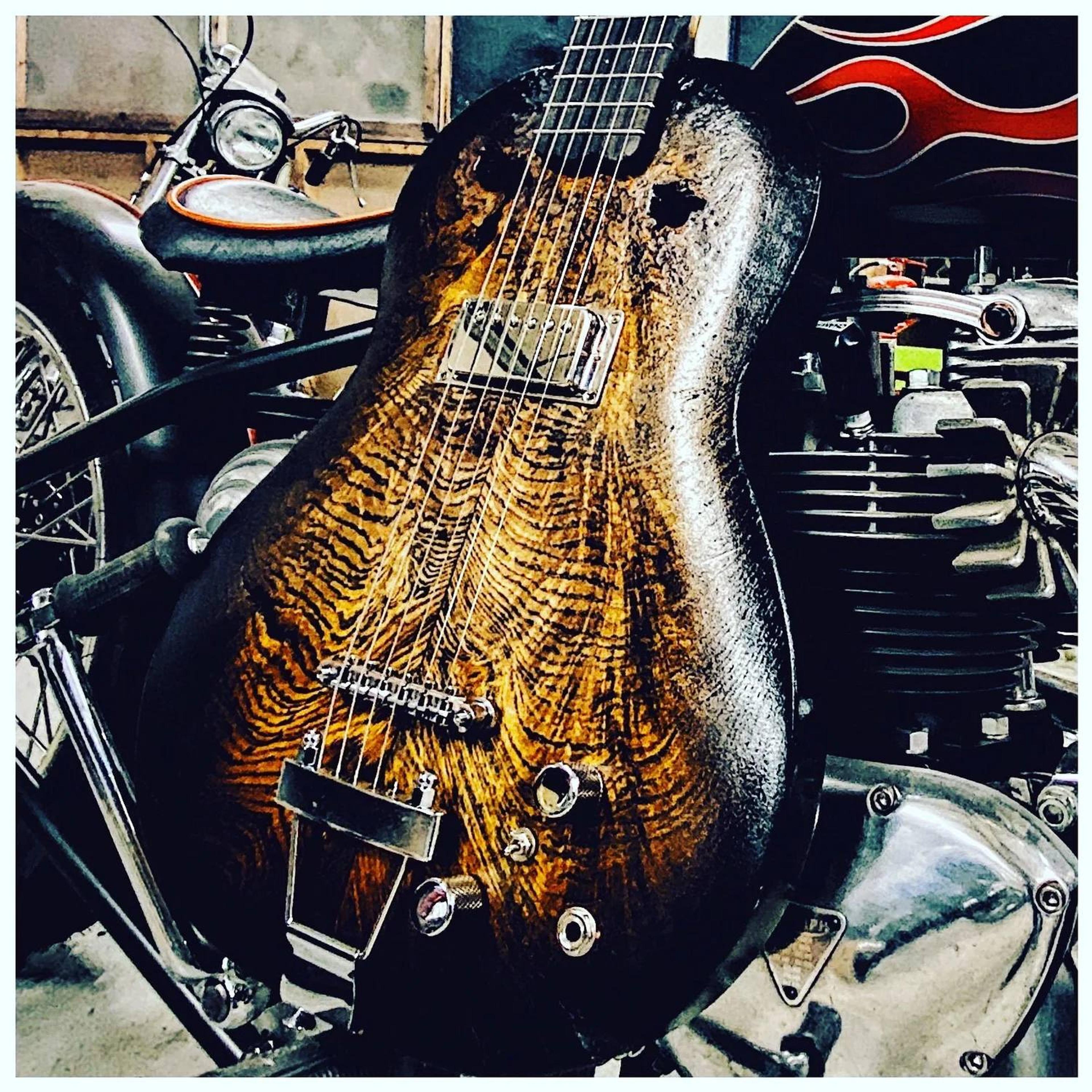A guitar by Blind John's Guitars