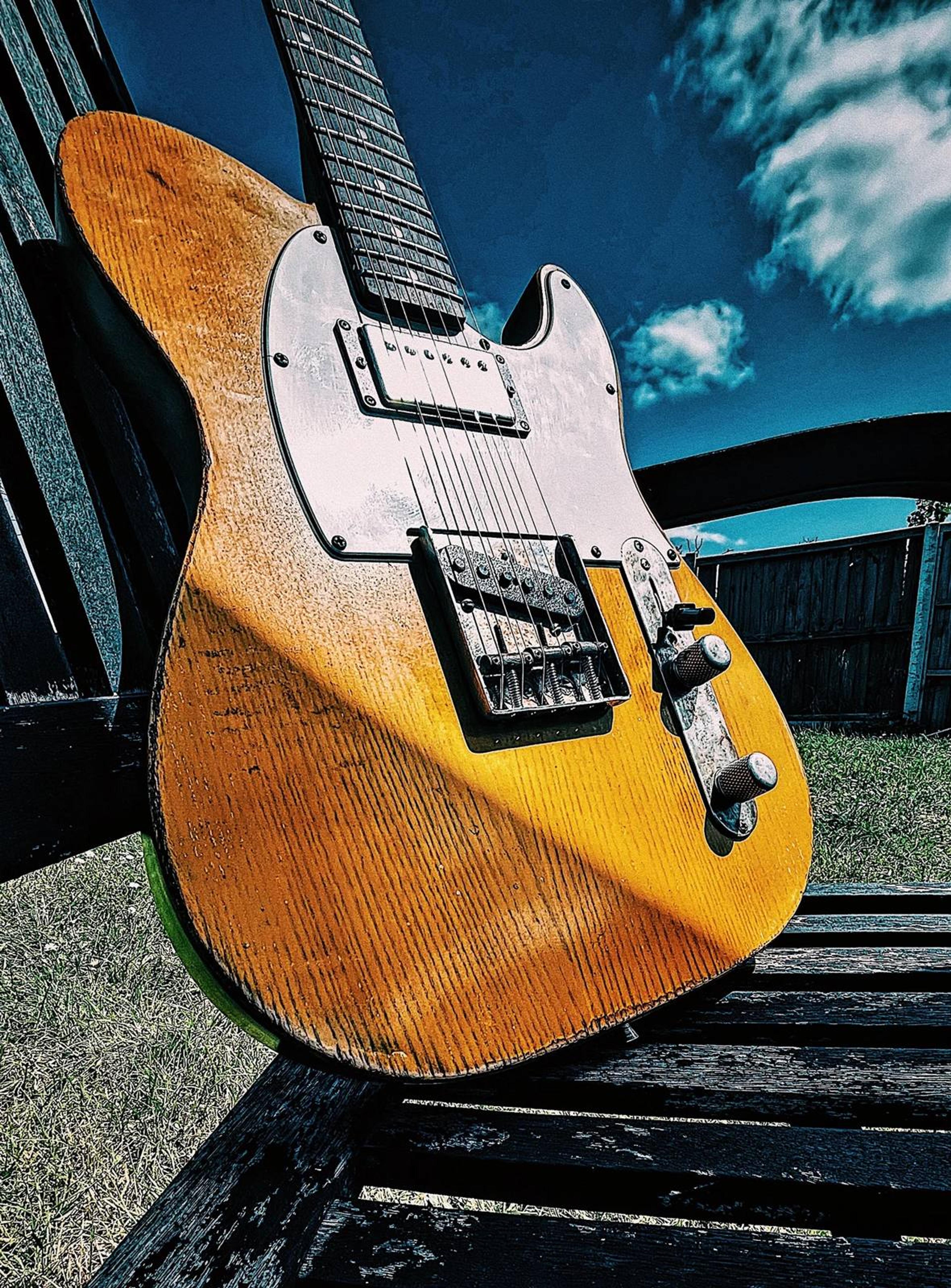 A guitar by Blind John's Guitars