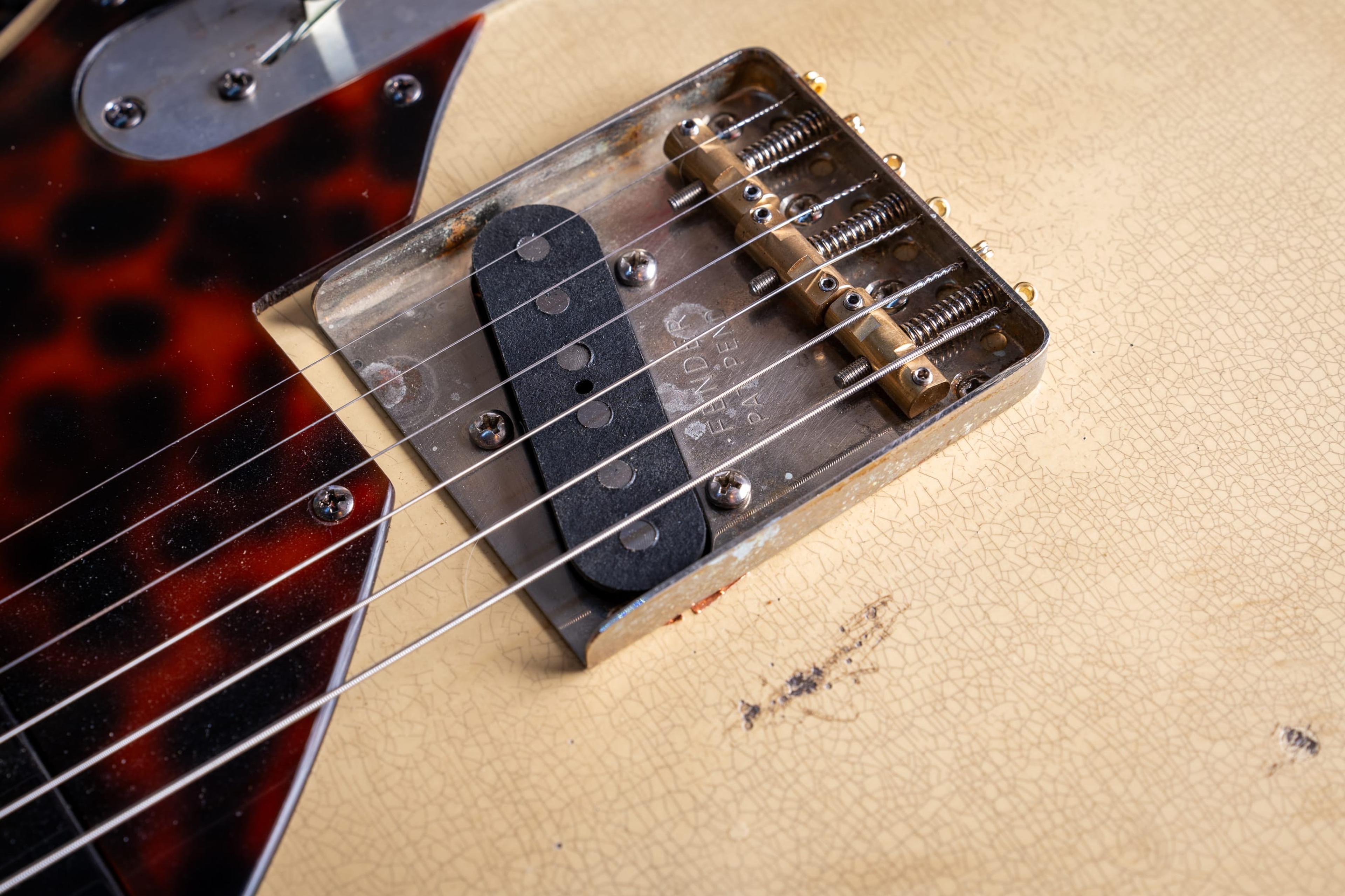 The 107's Monty's '53 pickup and bridge, close