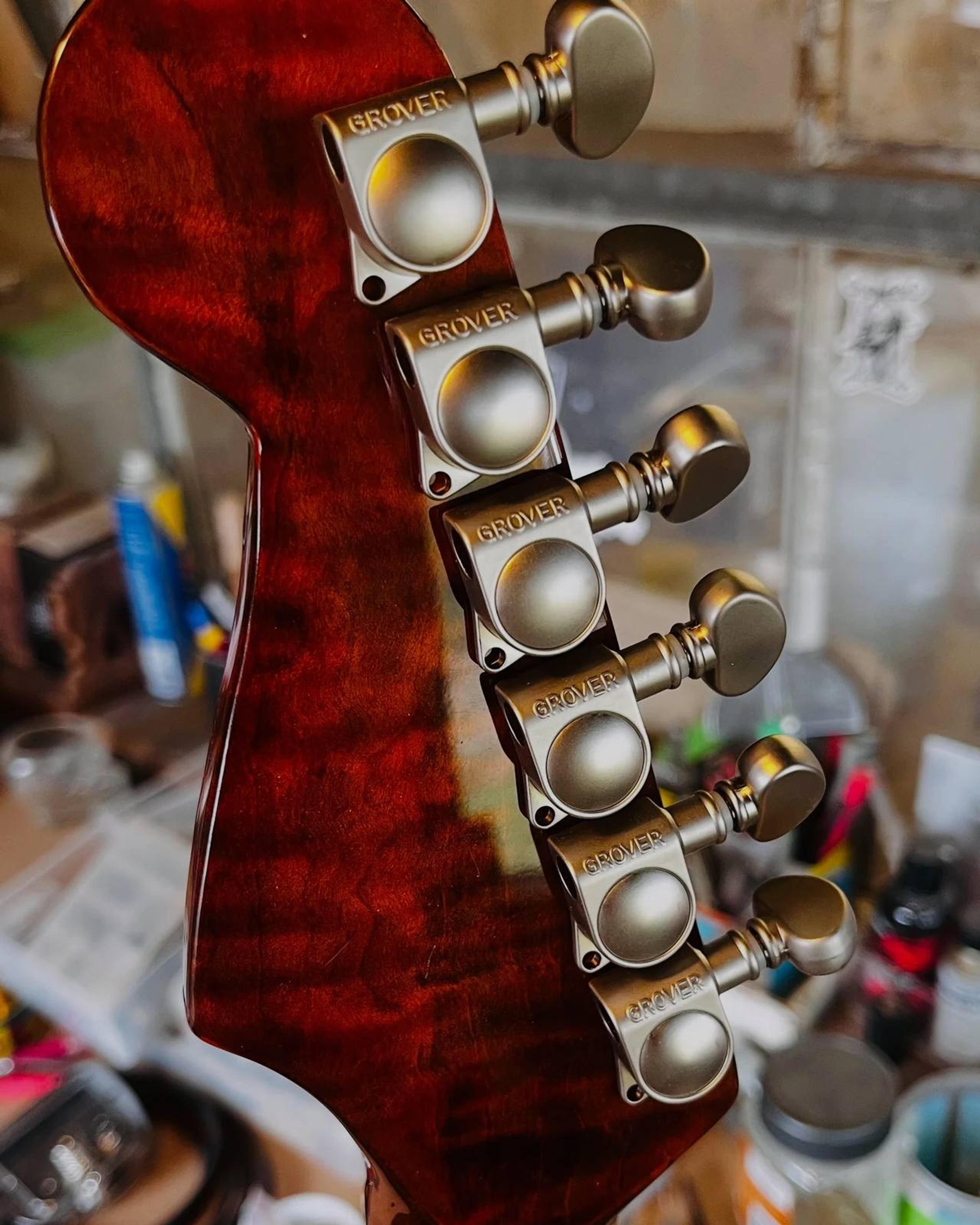 A guitar by Blind John's Guitars